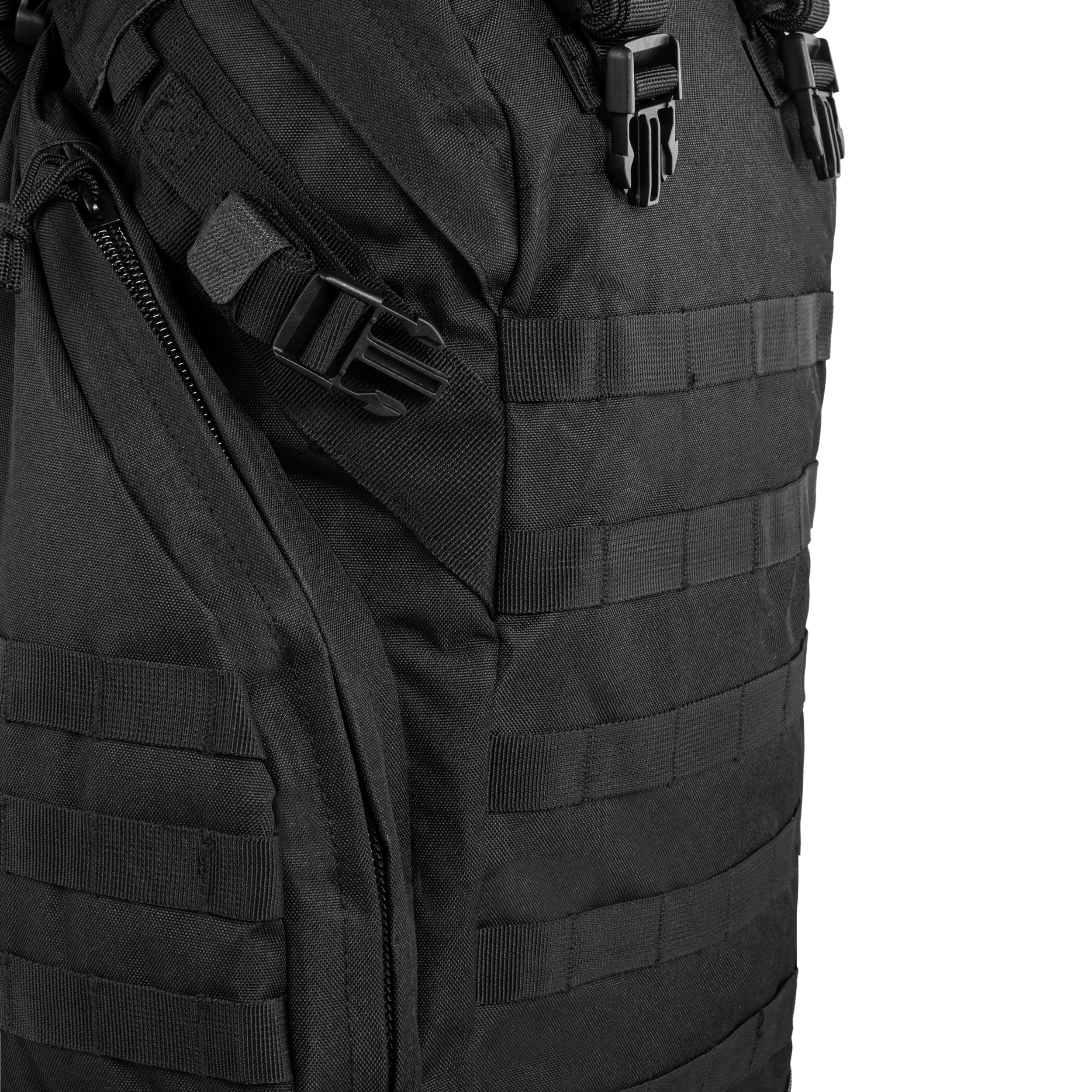 Camo Military Gear Overload hátizsák 60 l - Black