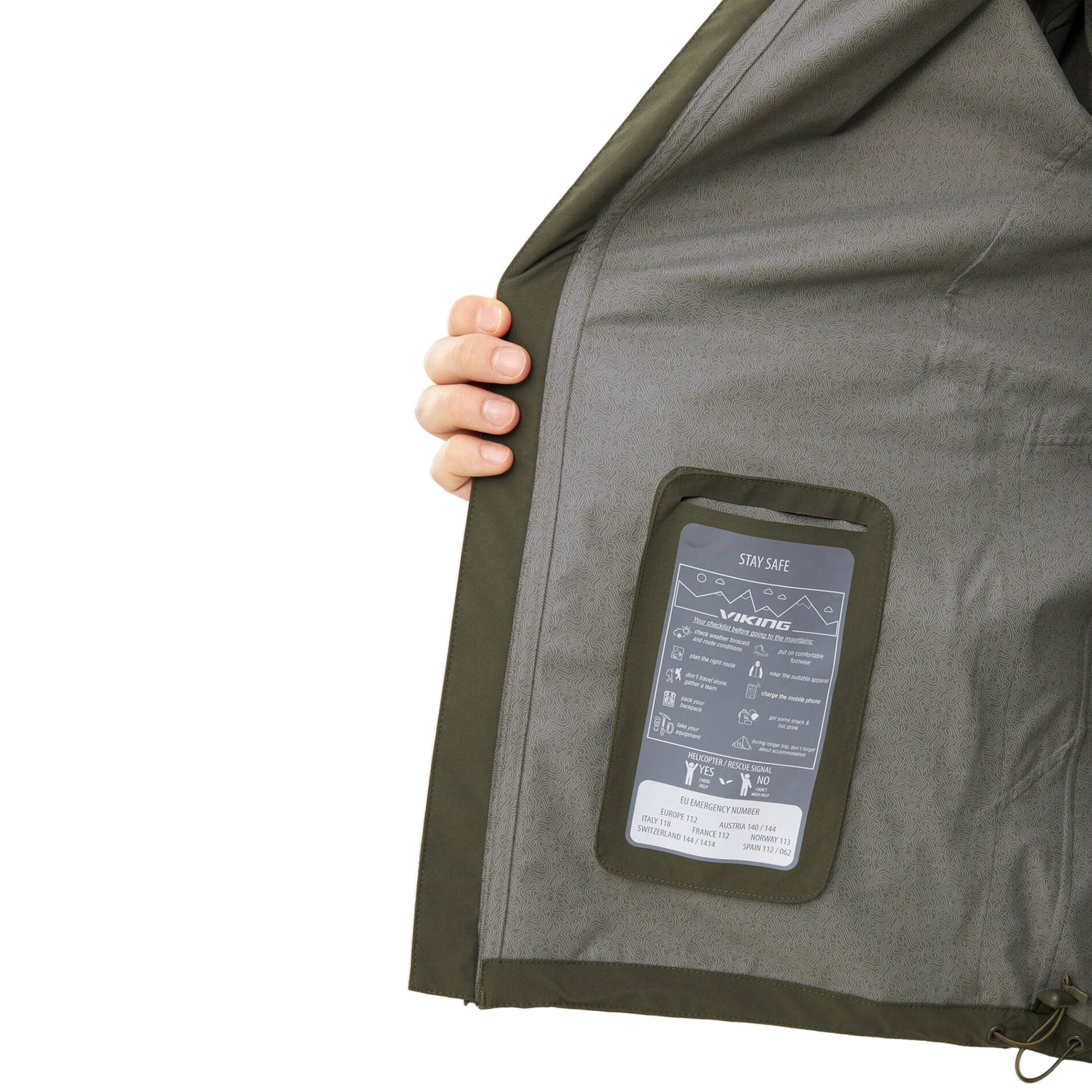 Viking Trek Pro 2.0 Man kabát - Khaki