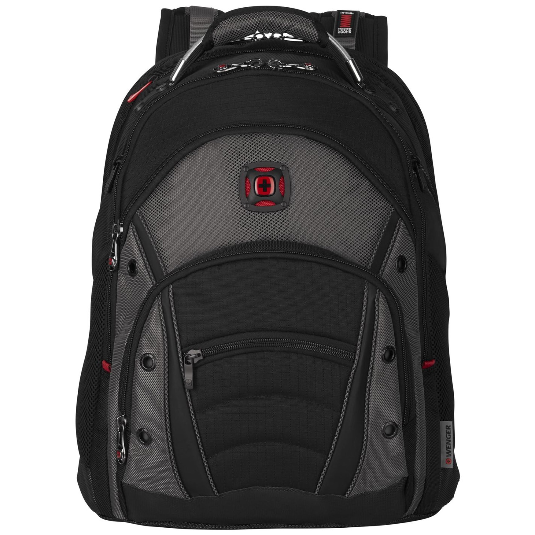 Wenger Synergy hátizsák 26 l - Black/Grey