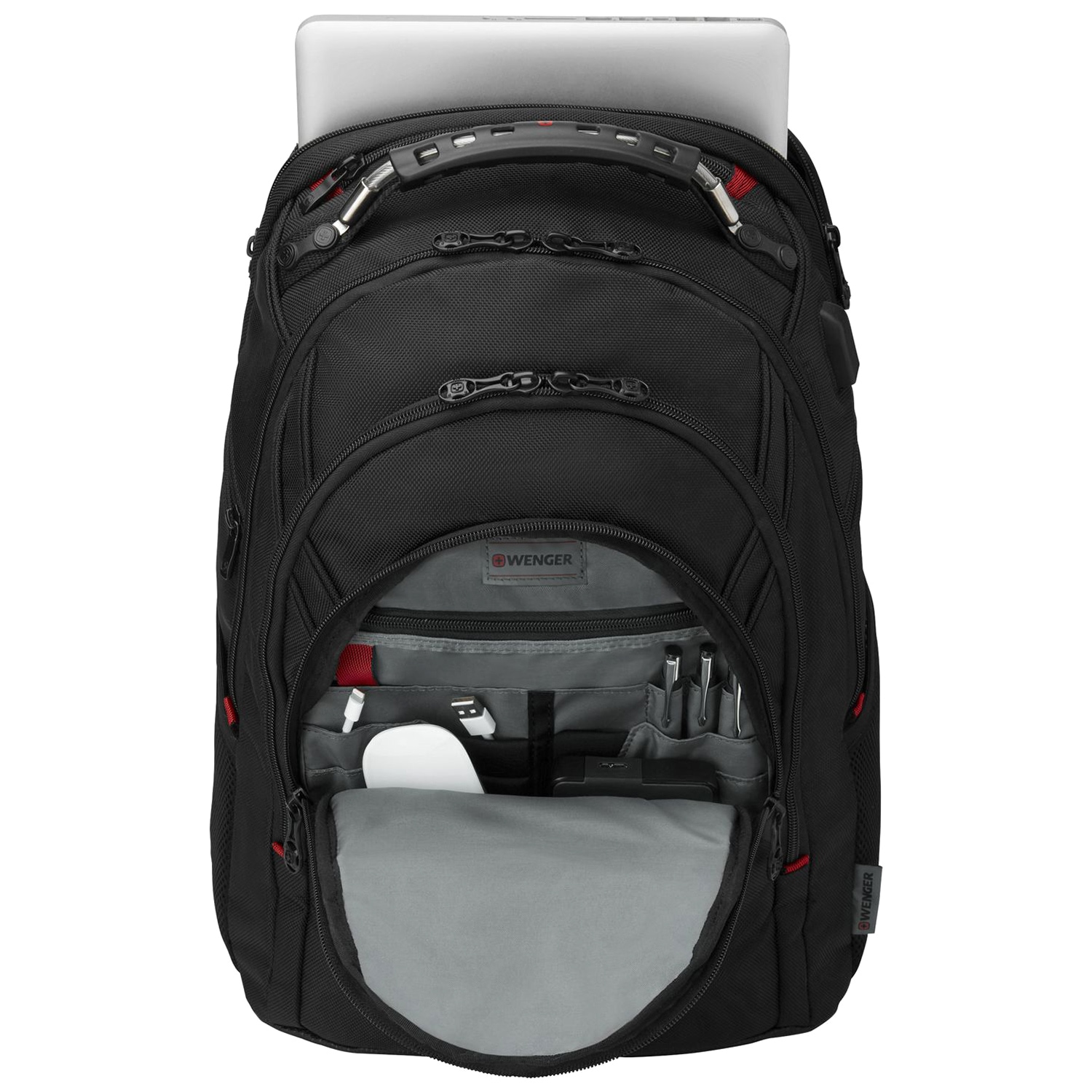 Wenger Ibex Ballistic Deluxe hátizsák 26 l - Black