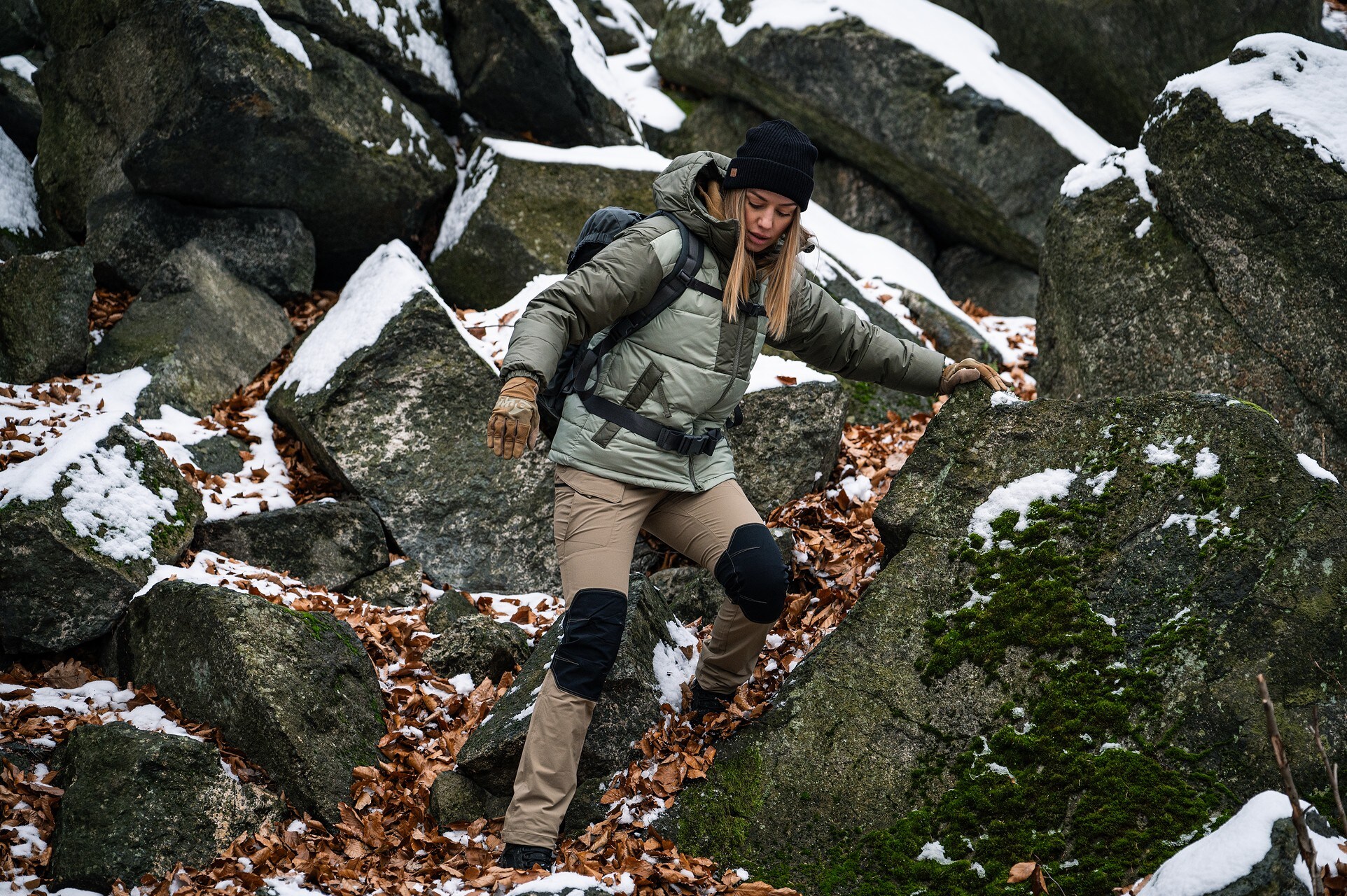 Helikon OTP VersaStretch női nadrág - Khaki/Black