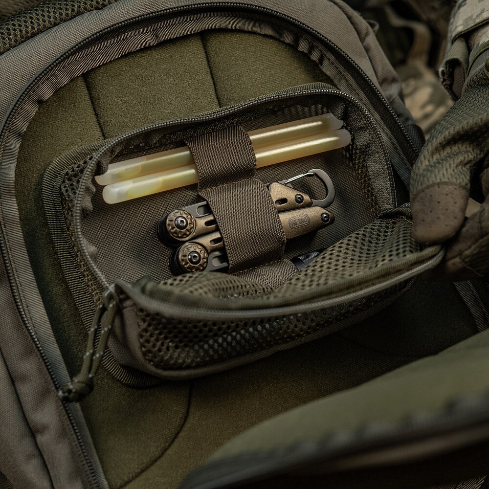 M-Tac Hook & Loop Utility Panel zsebtáska - Ranger Green