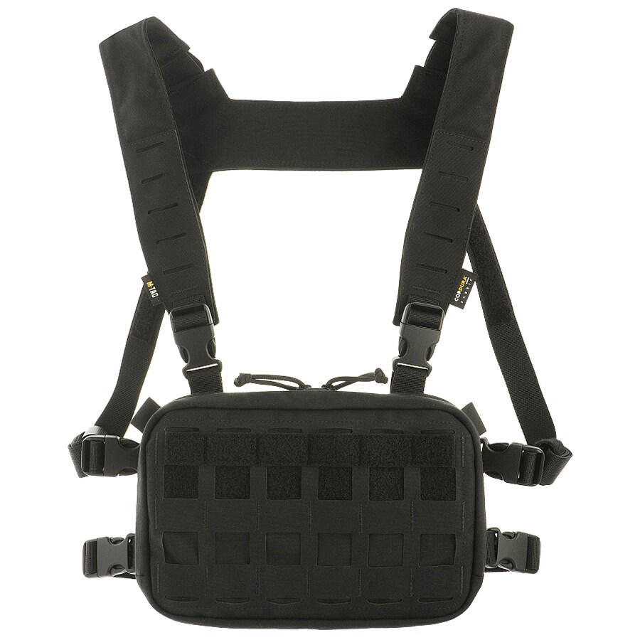 M-Tac Chest Rig Military Elite taktikai mellény - Black
