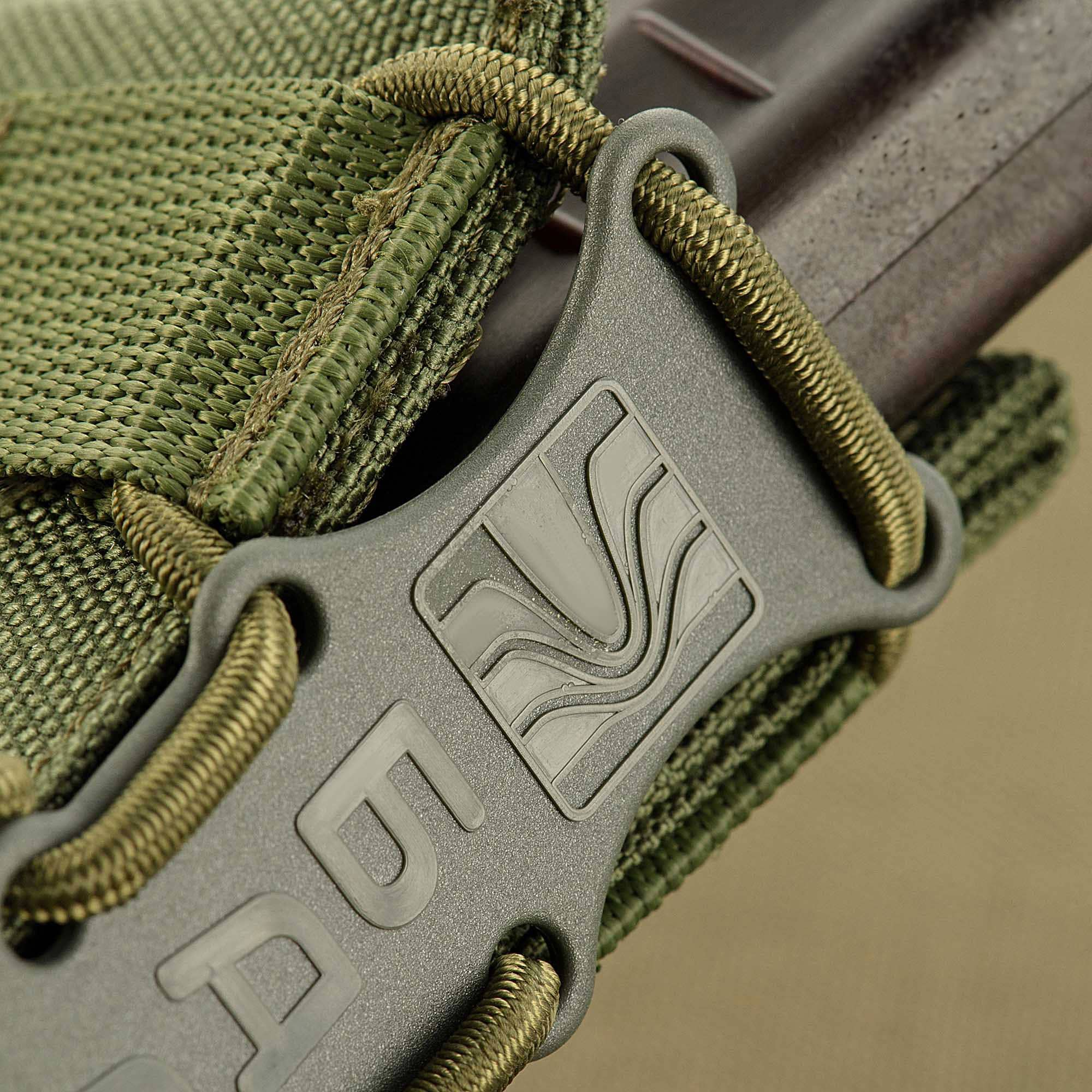 M-Tac Kołczan tároló 1 db 7,62/5,56 mm- es  tölténytárhoz - Olive