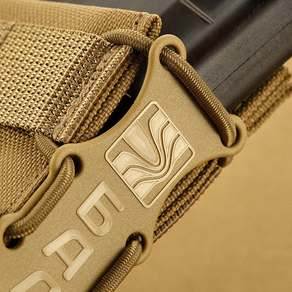 M-Tac Kołczan tároló 1 db 7,62/5,56 mm- es  tölténytárhoz - Coyote