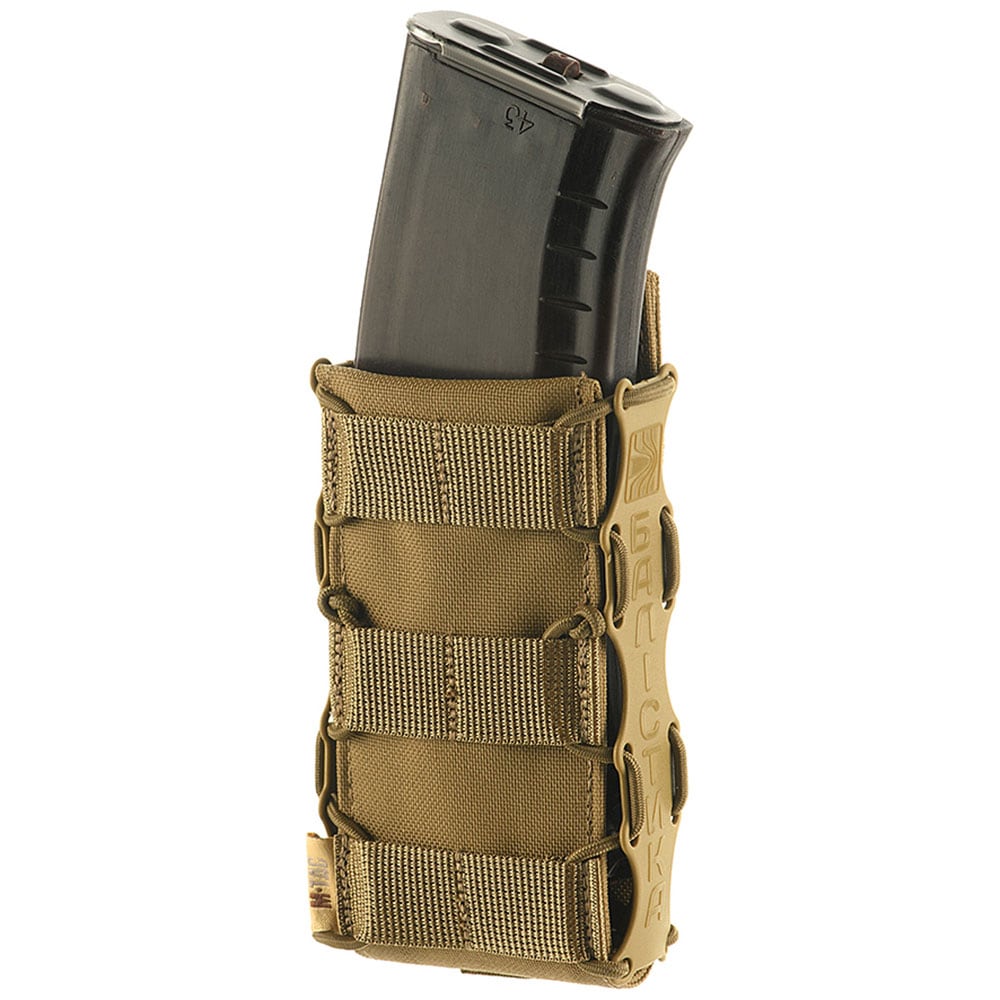 M-Tac Kołczan tároló 1 db 7,62/5,56 mm- es  tölténytárhoz - Coyote