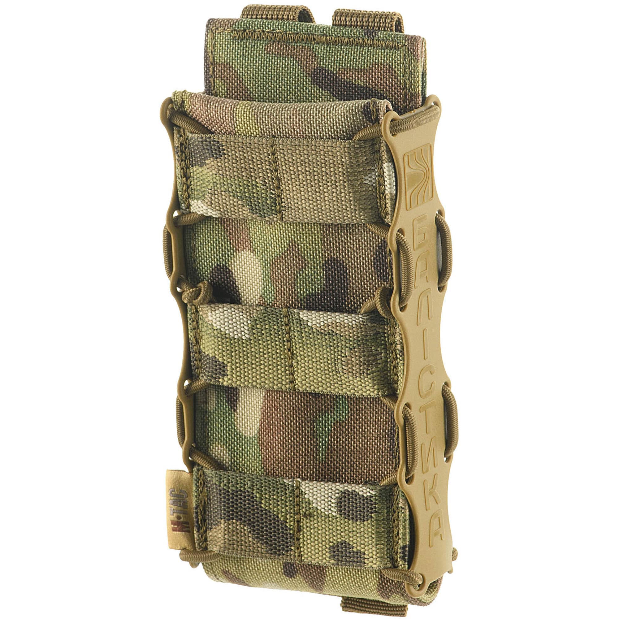 M-Tac Kołczan tároló 1 db 7,62/5,56 mm- es  tölténytárhoz - MultiCam