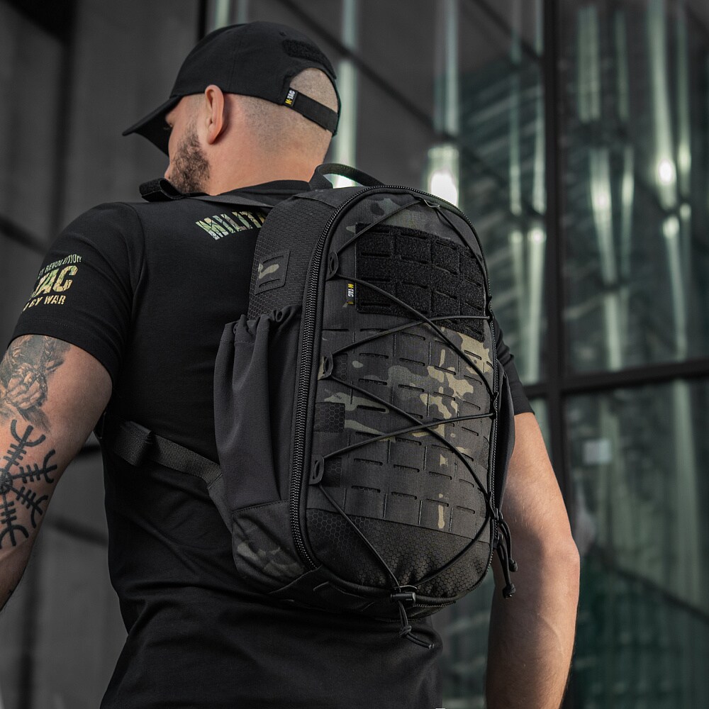 M-Tac Sturm Elite hátizsák 15 l - MultiCam Black/Black