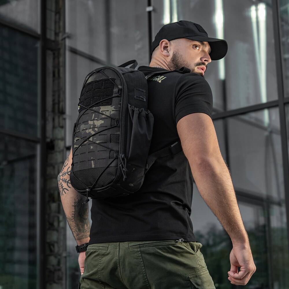 M-Tac Sturm Elite hátizsák 15 l - MultiCam Black/Black