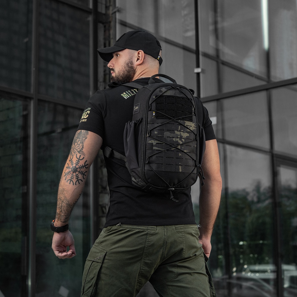 M-Tac Sturm Elite hátizsák 15 l - MultiCam Black/Black