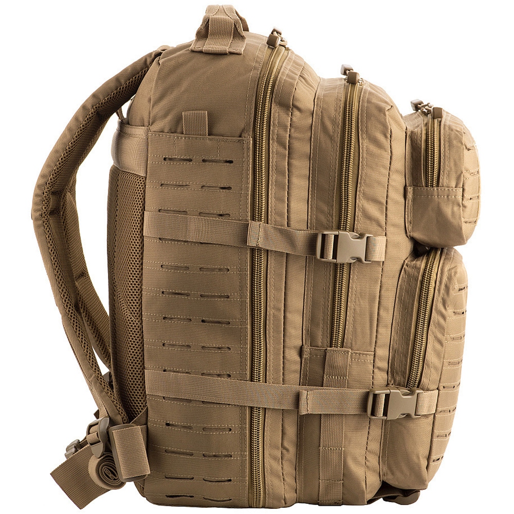 M-Tac Large Assault Pack Laser Cut hátizsák 36 l - Tan