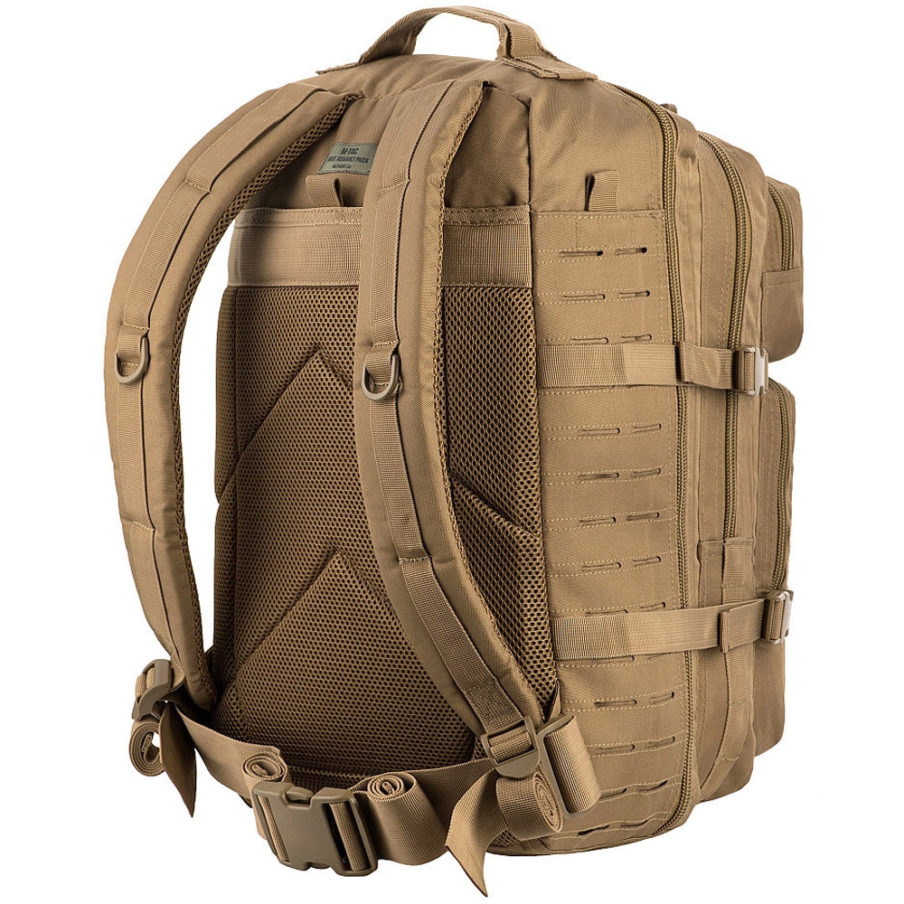 M-Tac Large Assault Pack Laser Cut hátizsák 36 l - Tan
