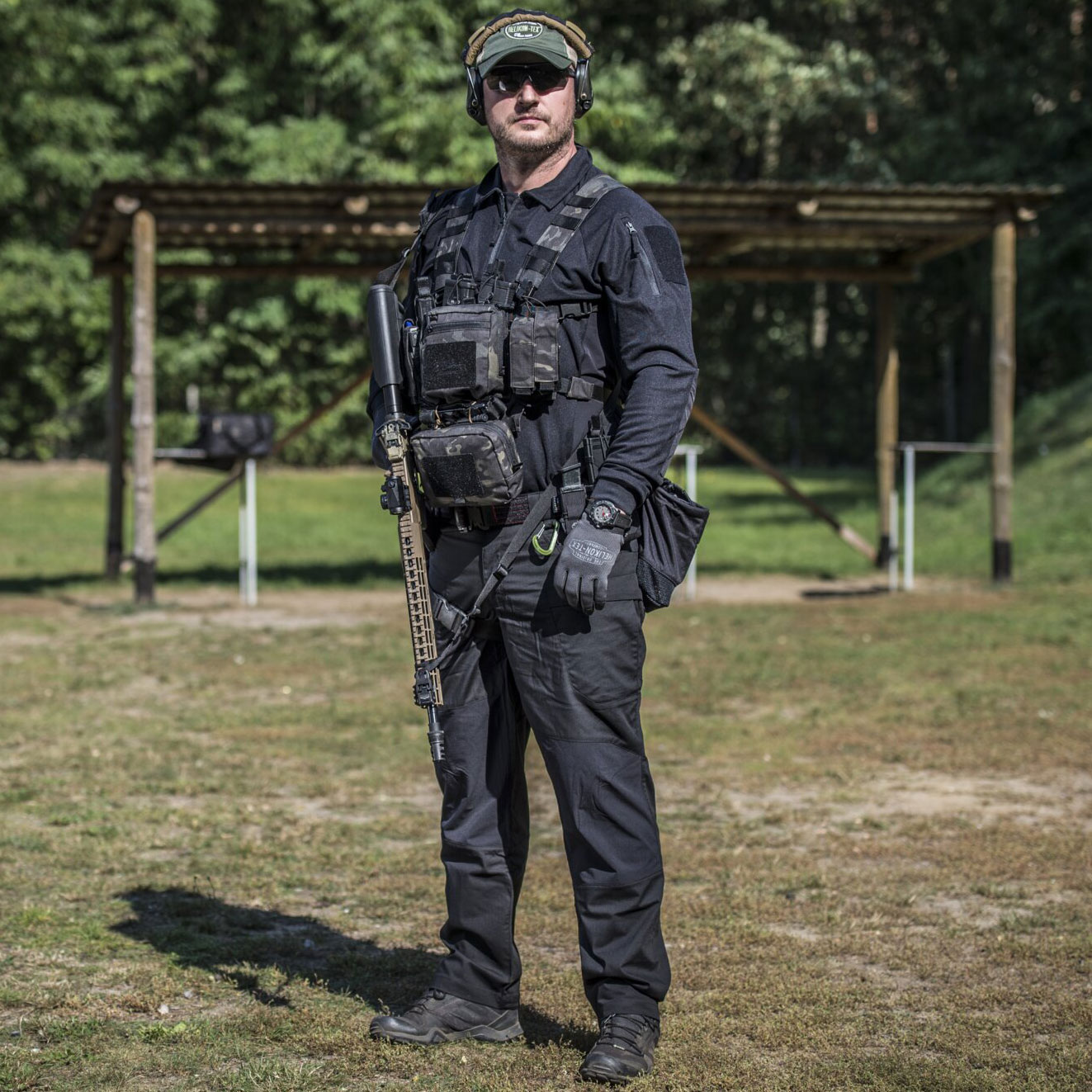 Helikon Training Mini Rig taktikai mellény- MultiCam Black