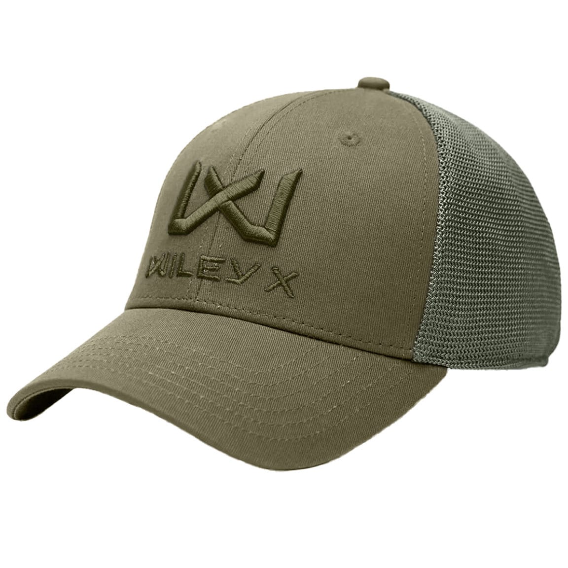 Wiley X Trucker Cap baseball sapka - Olive Green/Olive Green WX