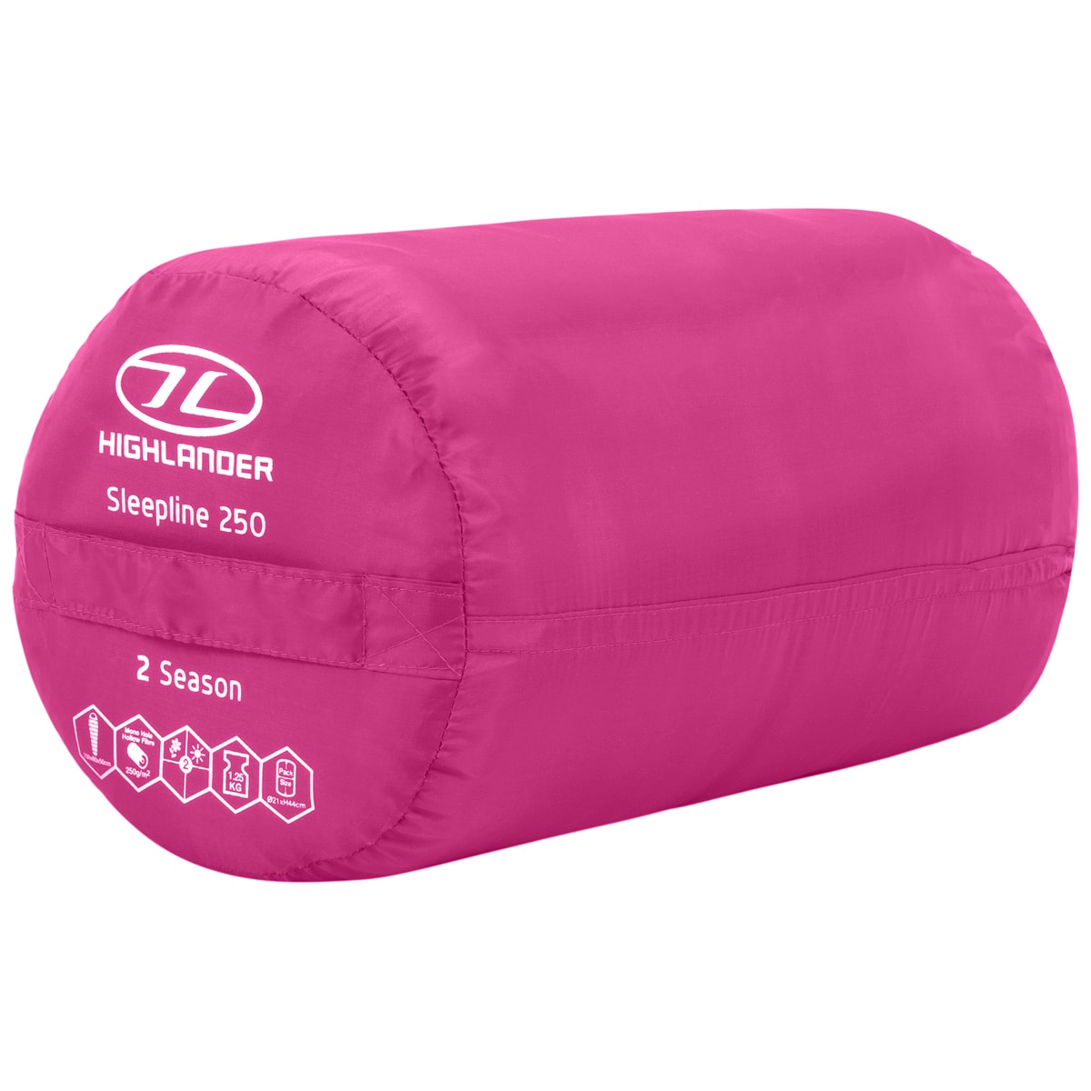 Highlander Outdoor Sleepline Mummy 250 hálózsák - Pink