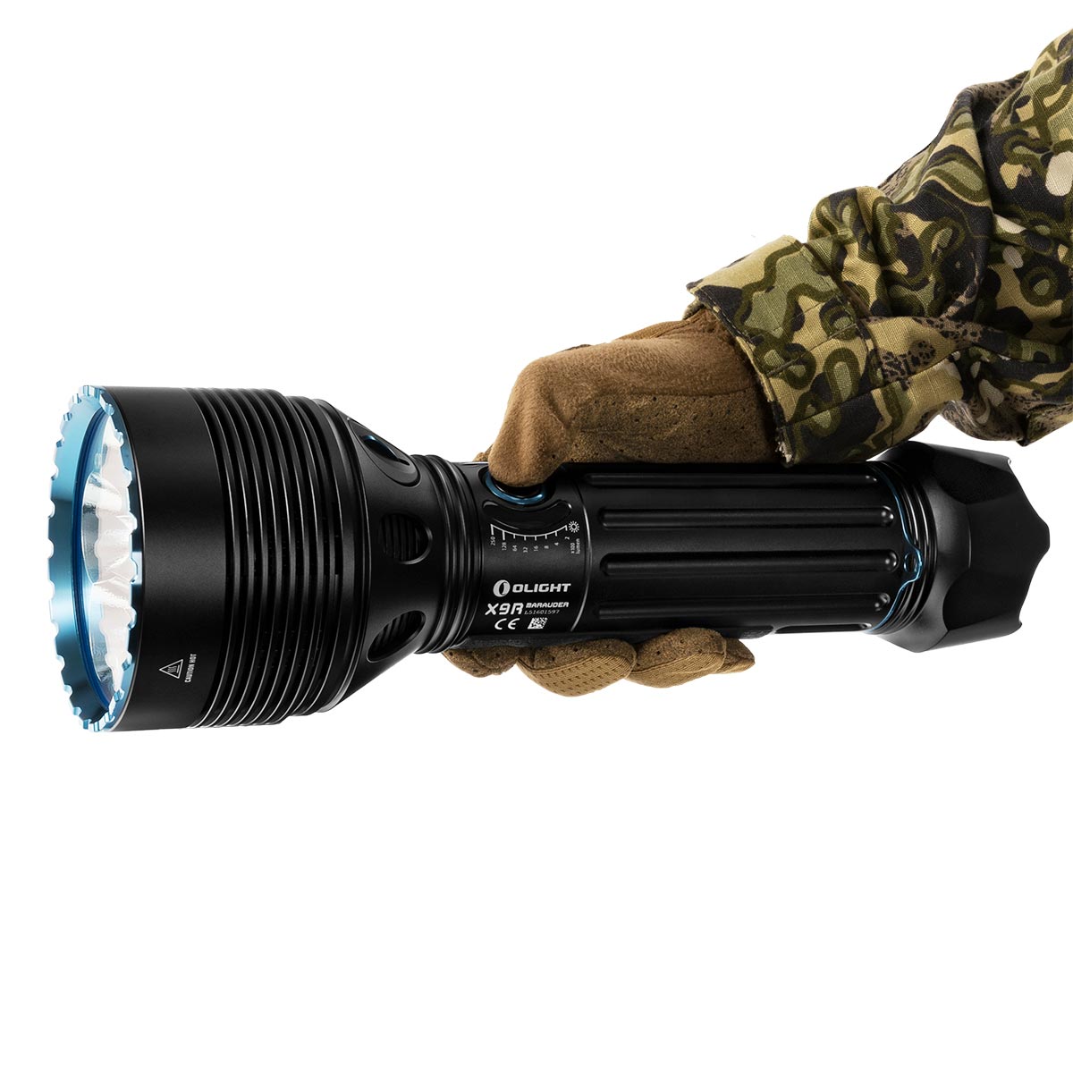Olight X9R Marauder újratölthető zseblámpa - 25000 lumen