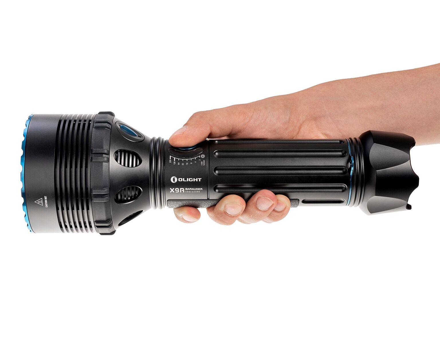Olight X9R Marauder újratölthető zseblámpa - 25000 lumen