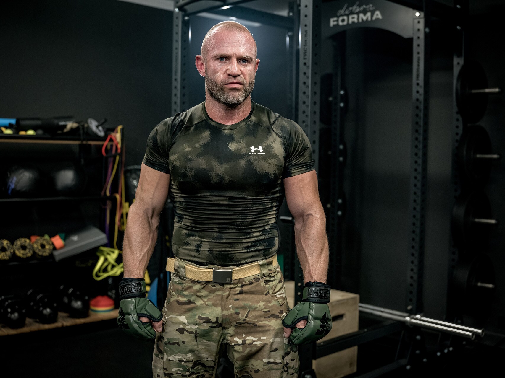 Fighter Competition MMA kesztyű - Khaki/Camo