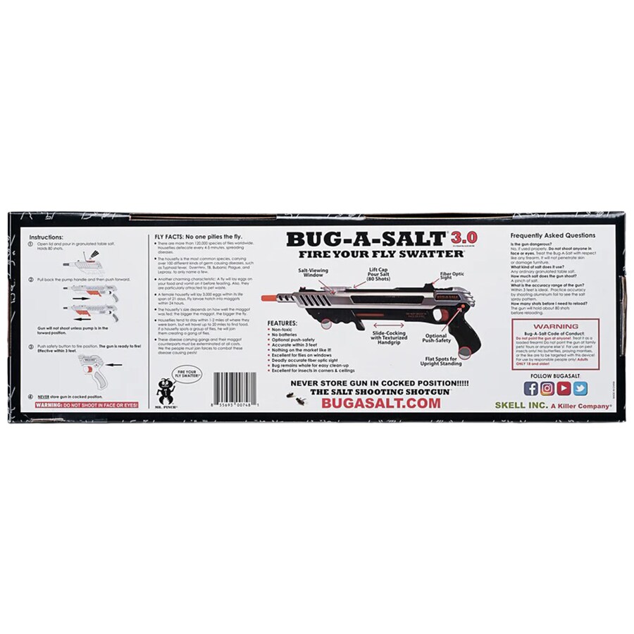 Bug-A-Salt Advanced Combat Fiber Optic 3.0 sóspuska - Silver