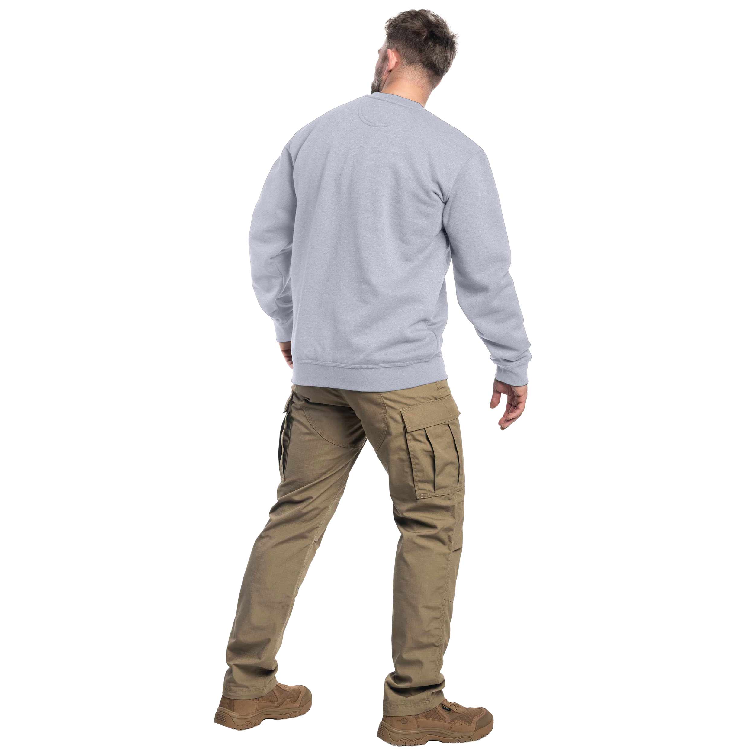 Carhartt Midweight Crewneck pulóver - Heather Grey