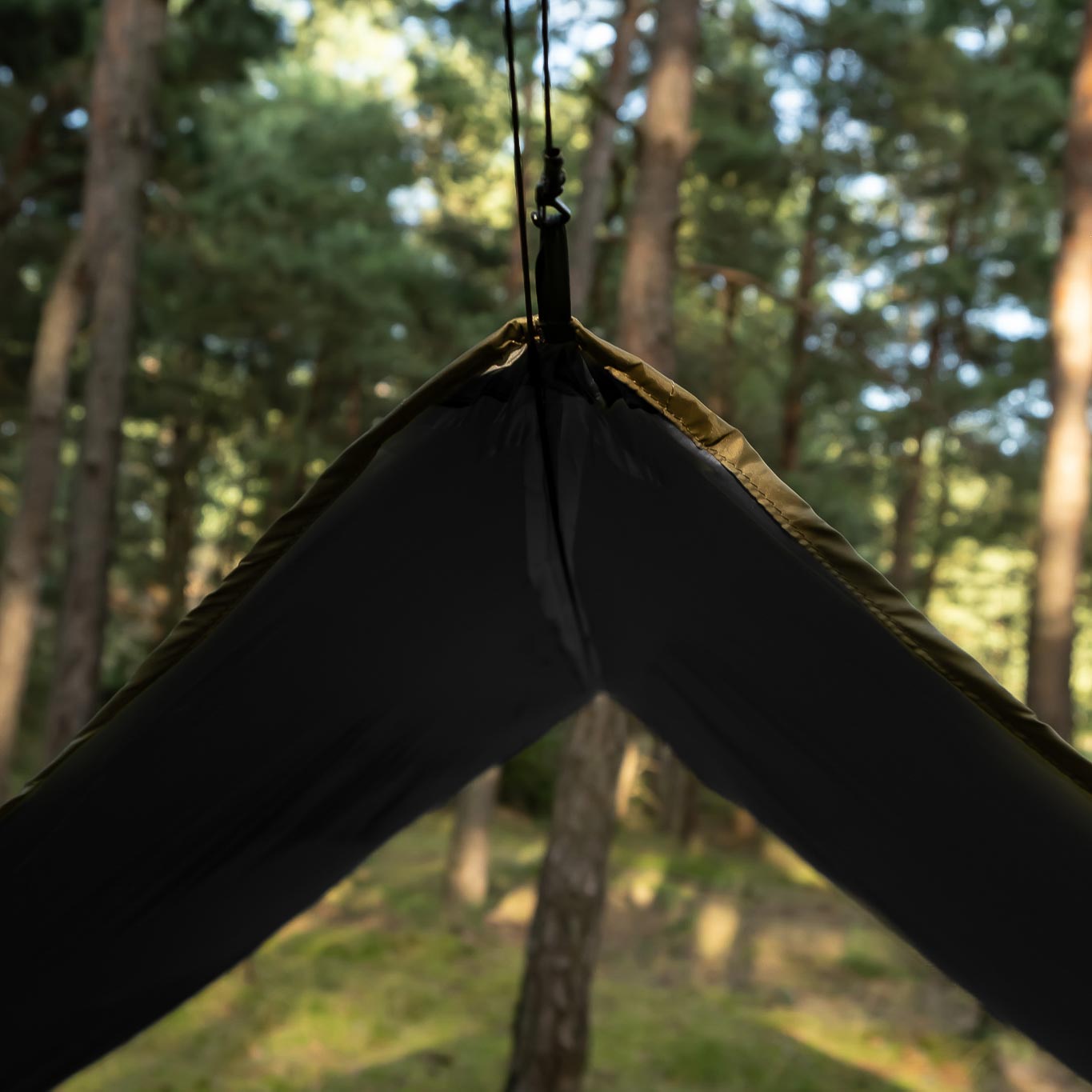 TigerWood Termo Tarp T2 StingRay túraponyva 3,6 x 2,8 m - Olive