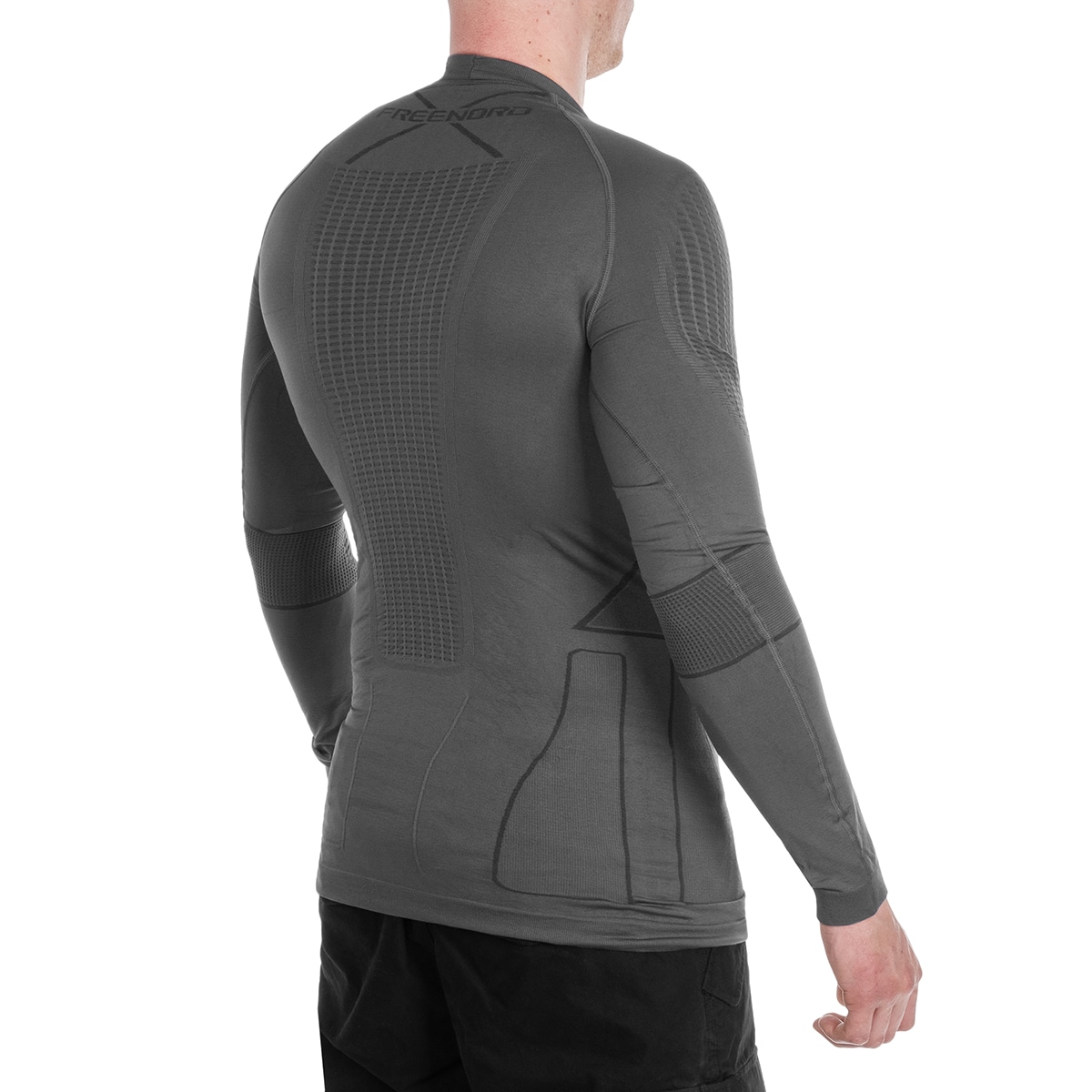 FreeNord ThermoTech Evo Long Sleeve hosszú ujjú thermoaktív póló - Szürke