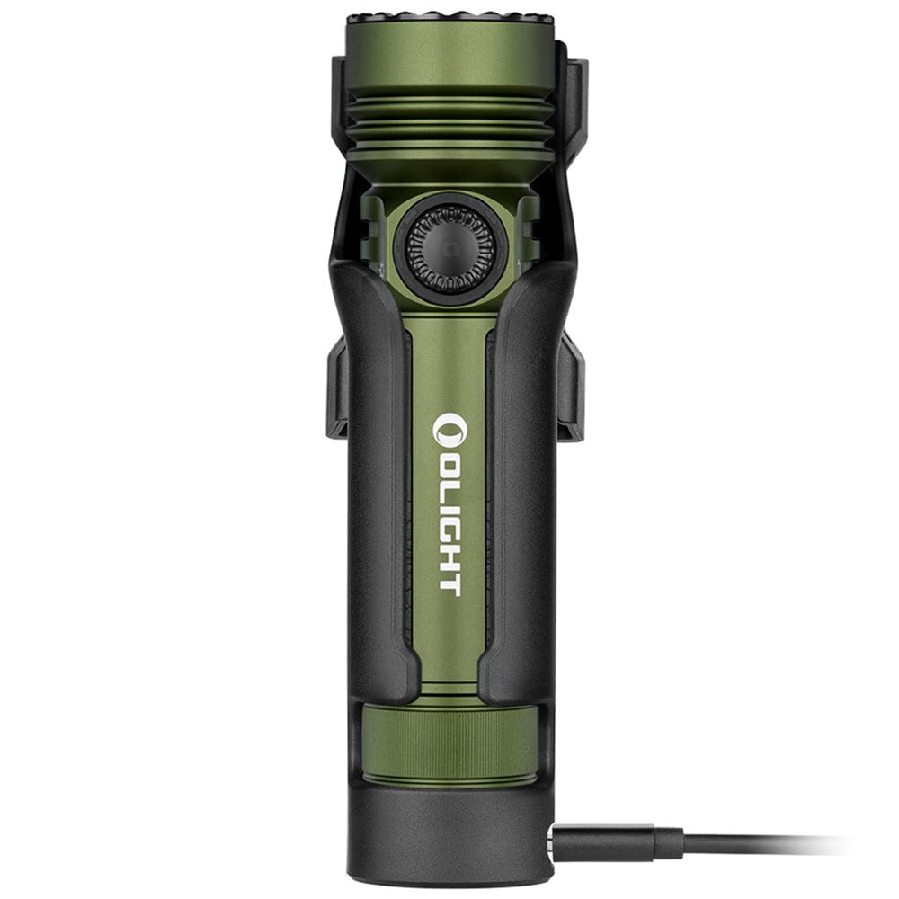 Olight Seeker 4 Pro Cool White taktikai keresőlámpa OD Green - 4600 lumen