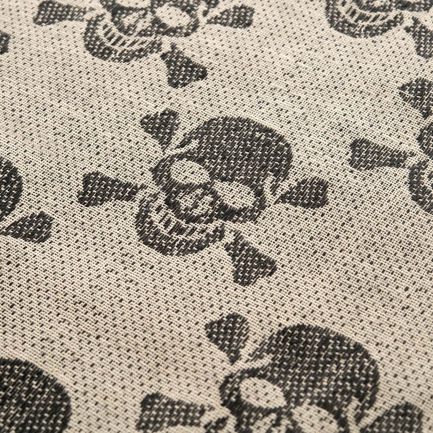 M-Tac Shemagh Pirate Skull védősál - Coyote/Black