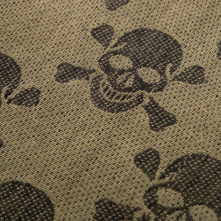 M-Tac Shemagh Pirate Skull védősál - Olive/Black