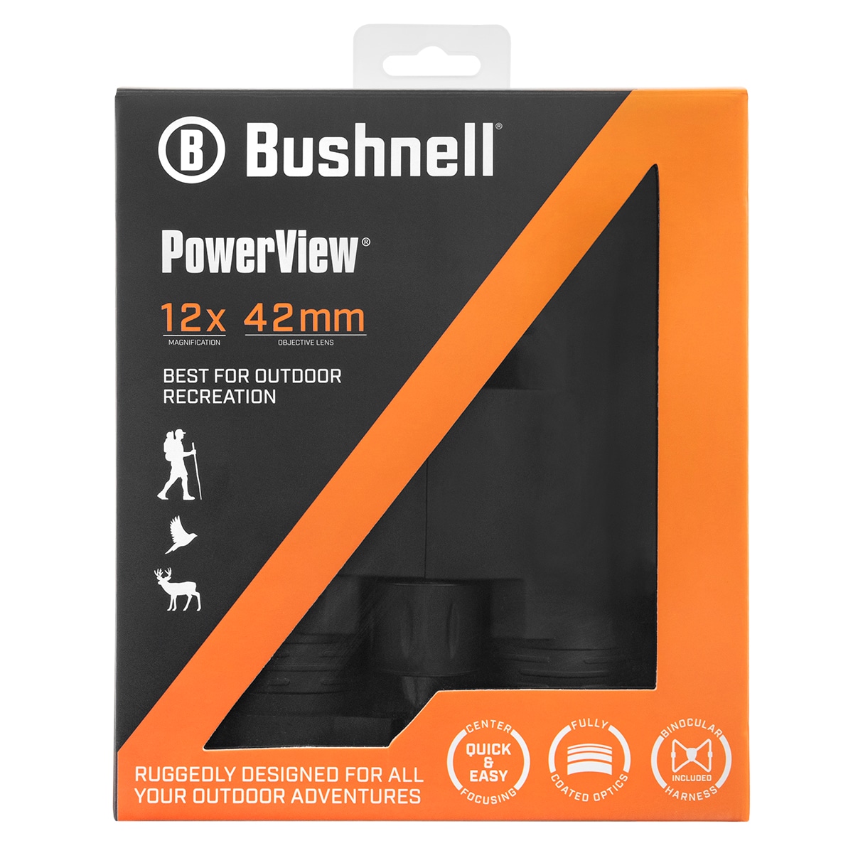 Bushnell PowerView távcső 12x42