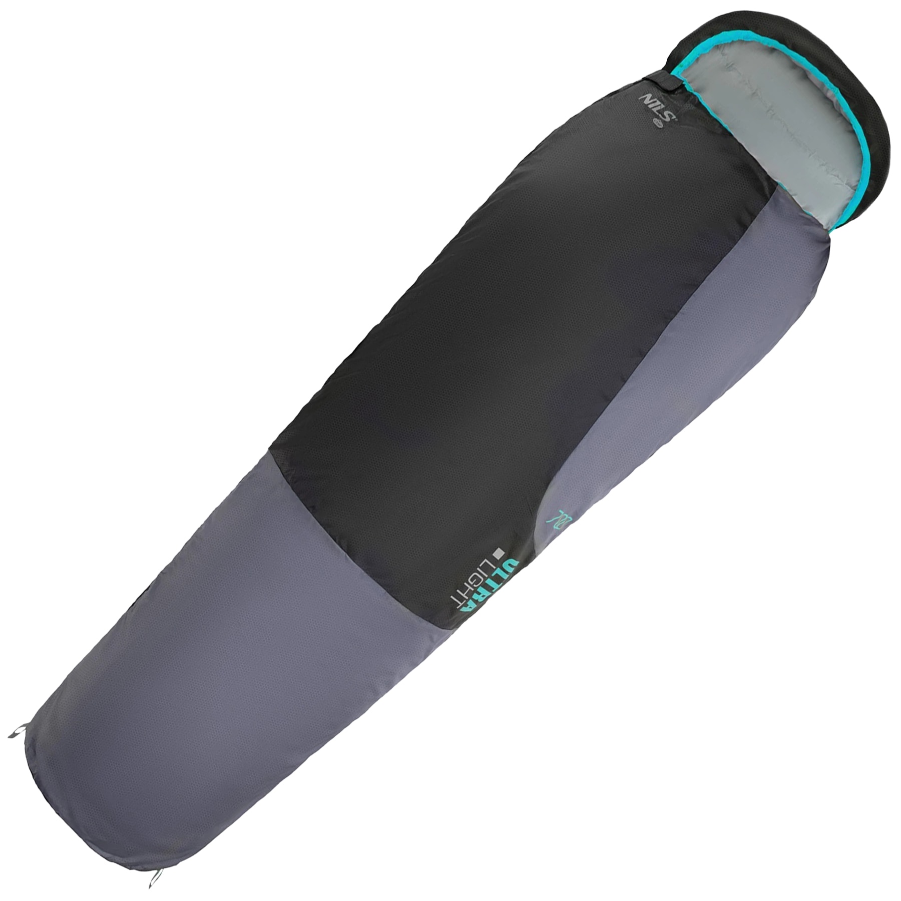 Nils Camp Ultra Light hálózsák - Fekete-menta