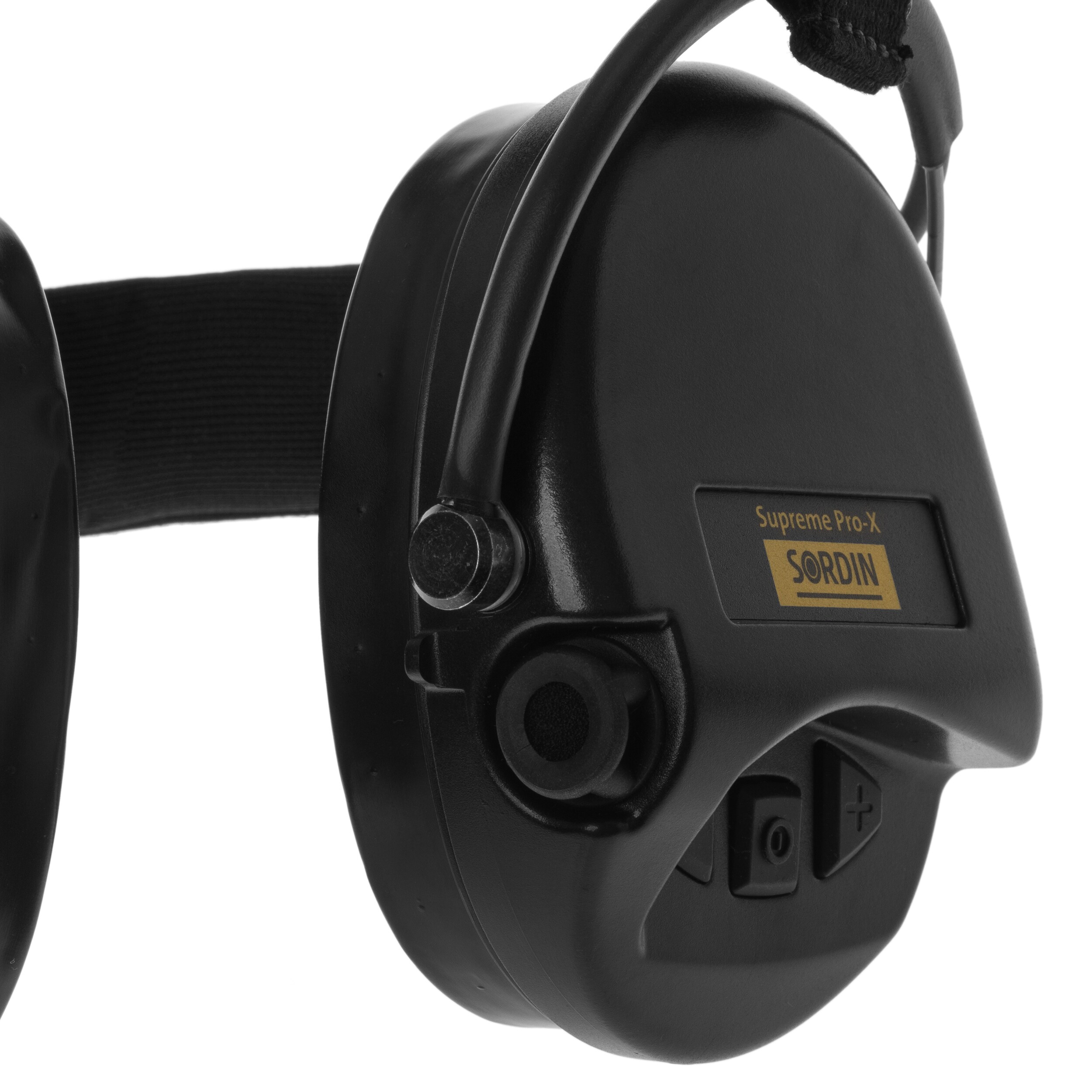 Sordin Supreme Pro-X Gel Neckband aktív hallásvédő - Black