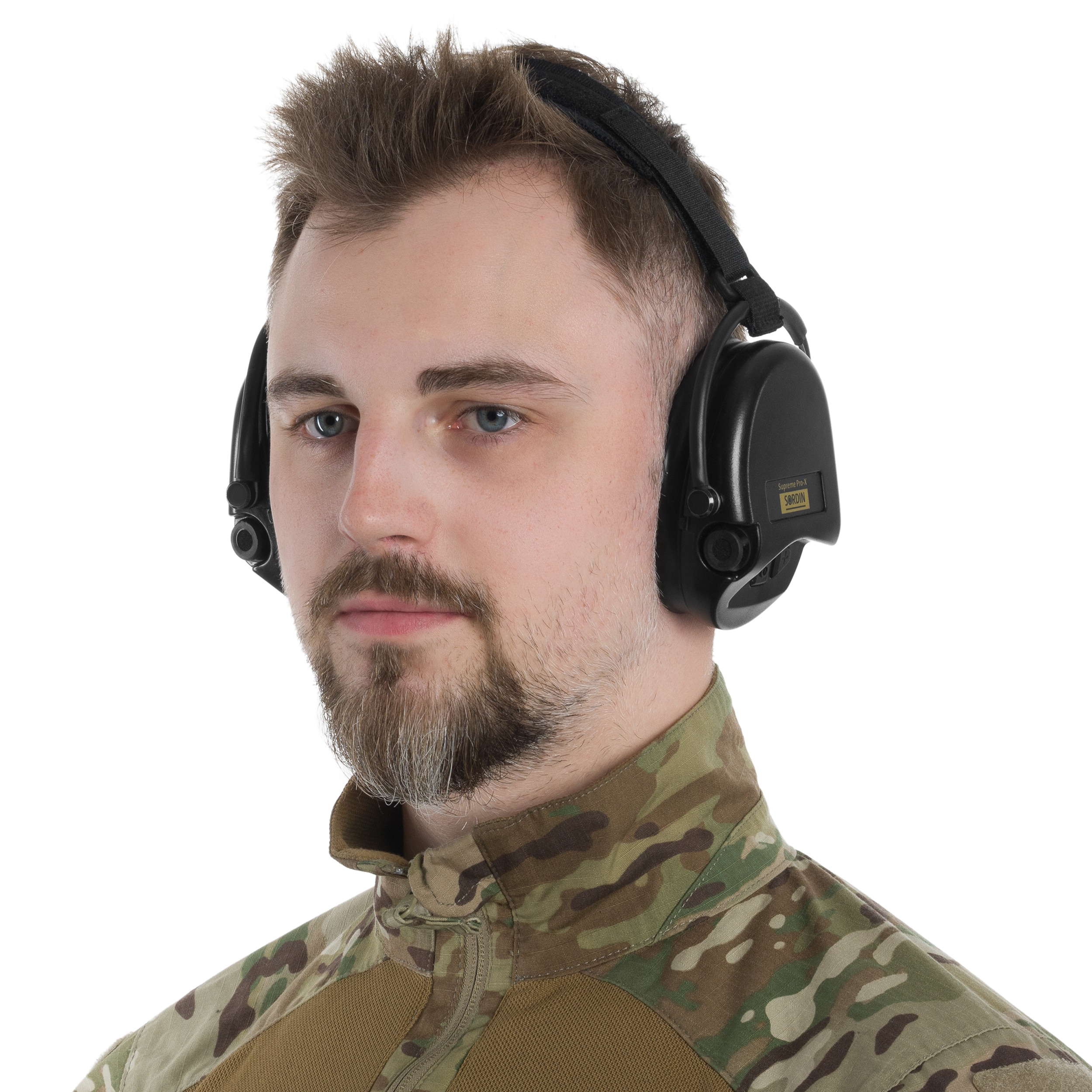 Sordin Supreme Pro-X Gel Neckband aktív hallásvédő - Black