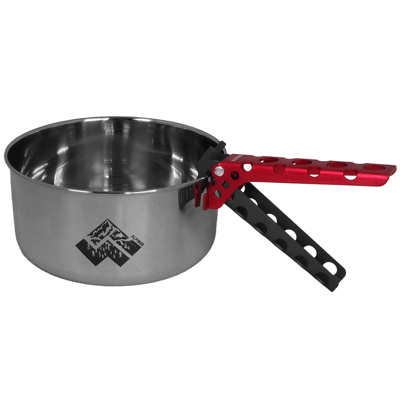 Alpinus Jukatan acél háromrészes csajka