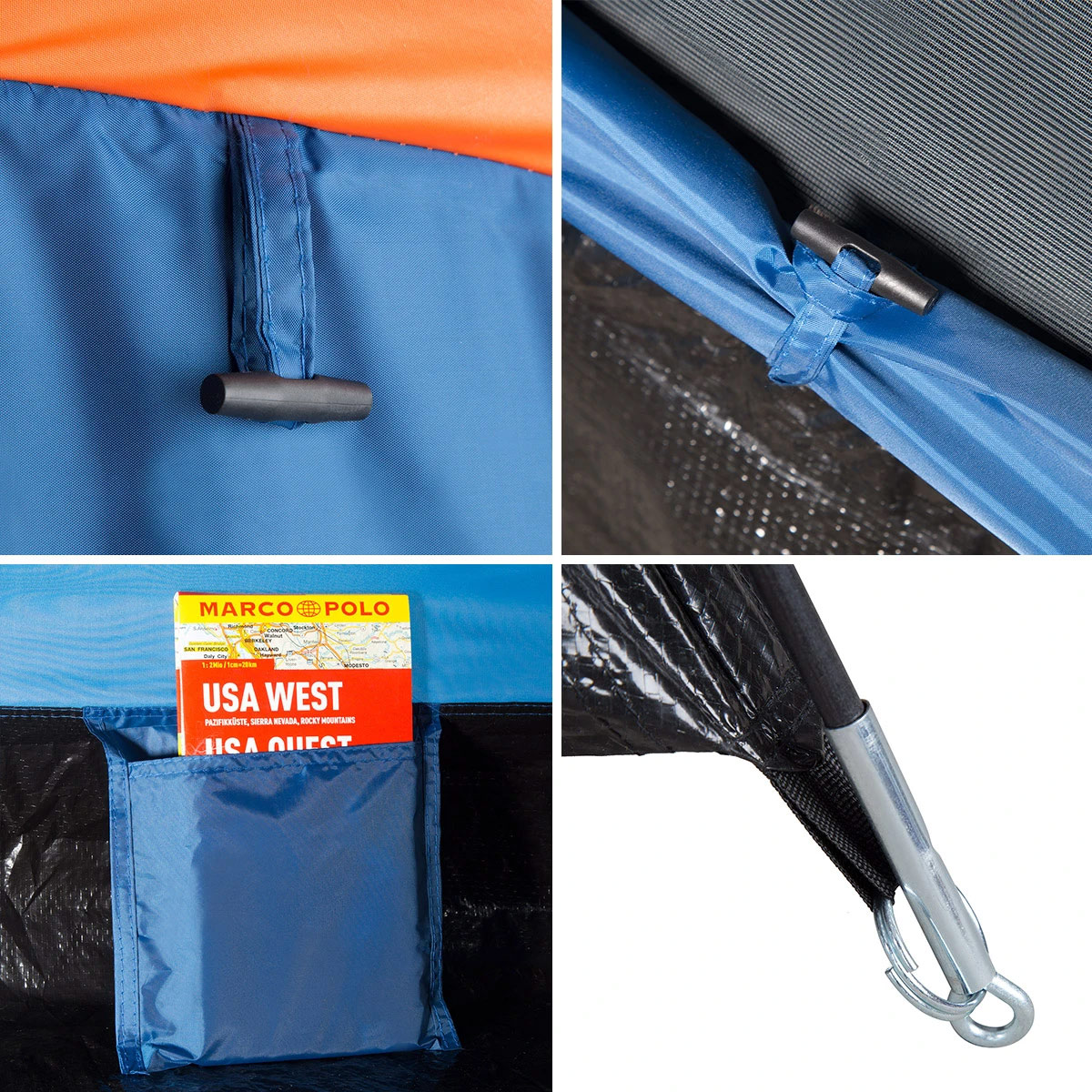 Nils Camp Hiker NC6010 2 személyes sátor - Kék