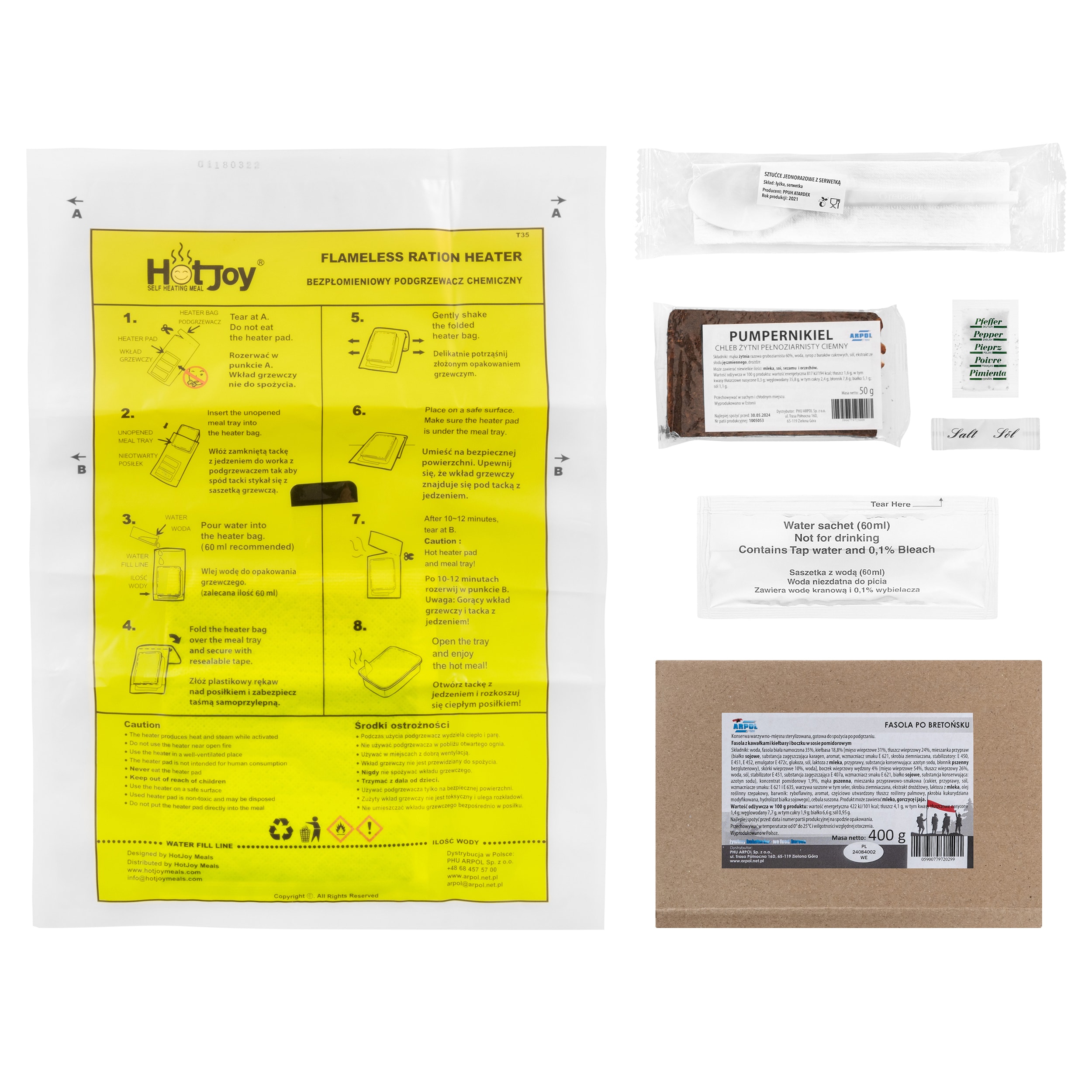 Arpol élelmiszeradag 5 számú gyorsétel - Breton bab