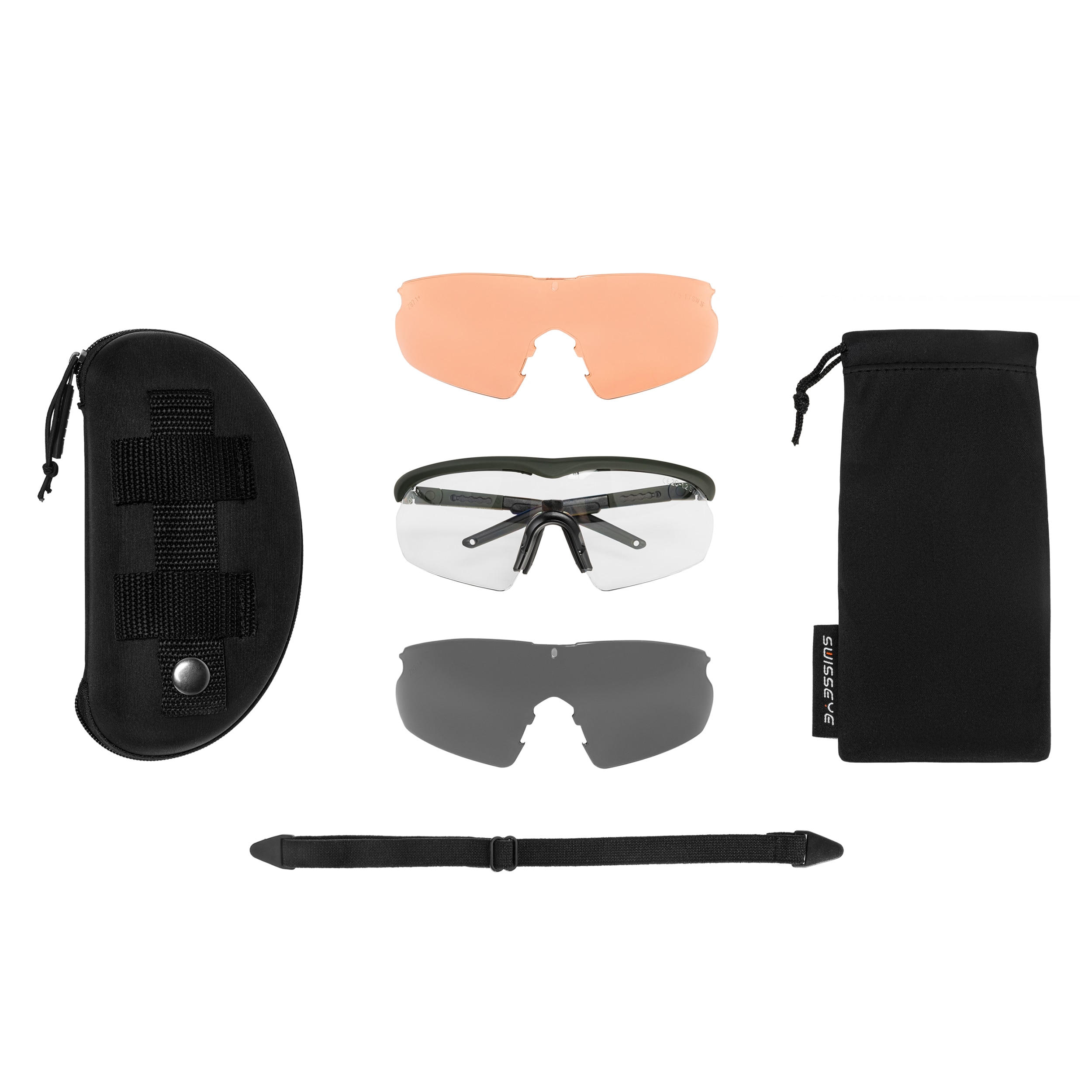 Swiss Eye Raptor Pro taktikai szemüveg - Olive