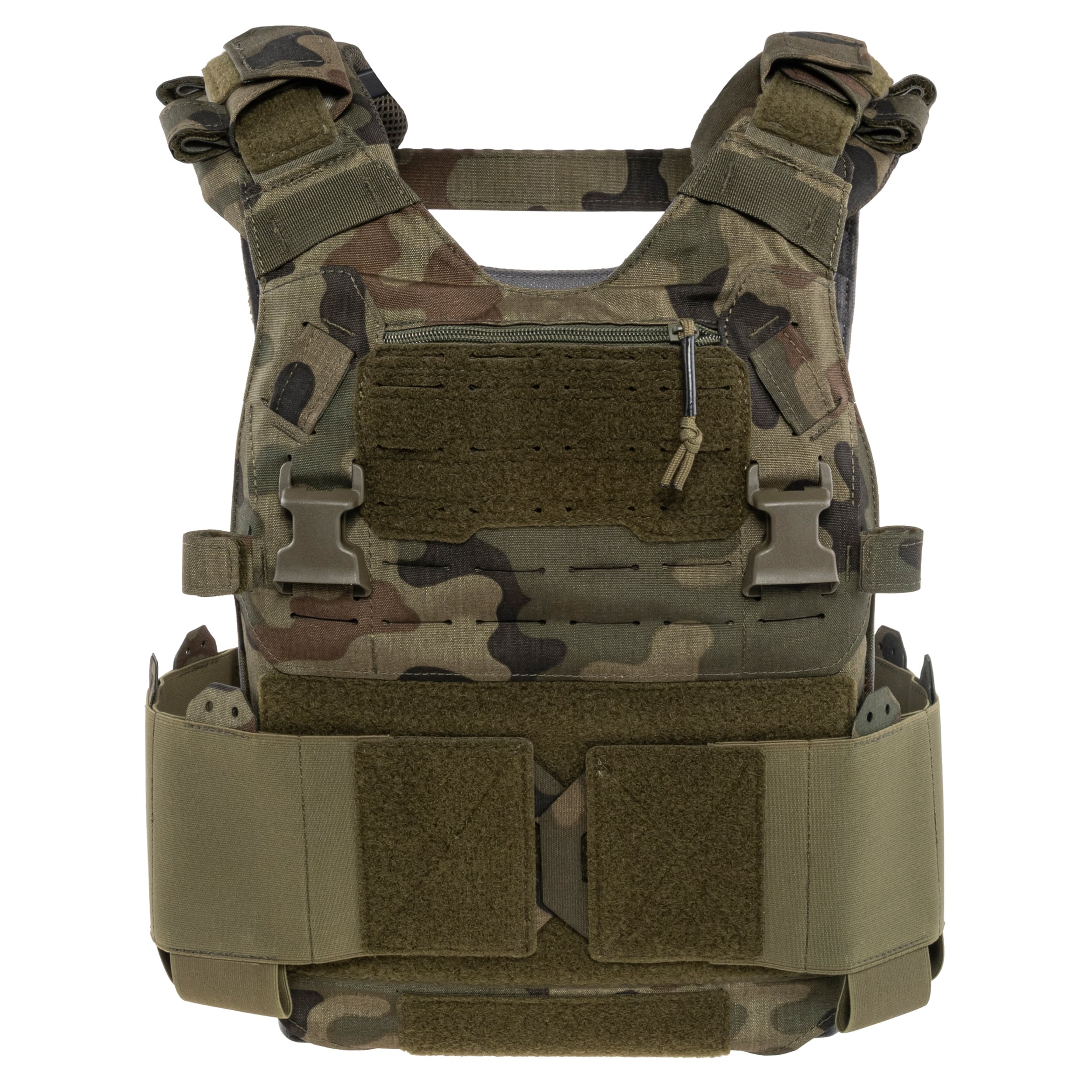 Templar's Gear Crusader Plate Carrier Low Profile Gen.4 taktikai mellény - wz.93 Pantera PL Woodland