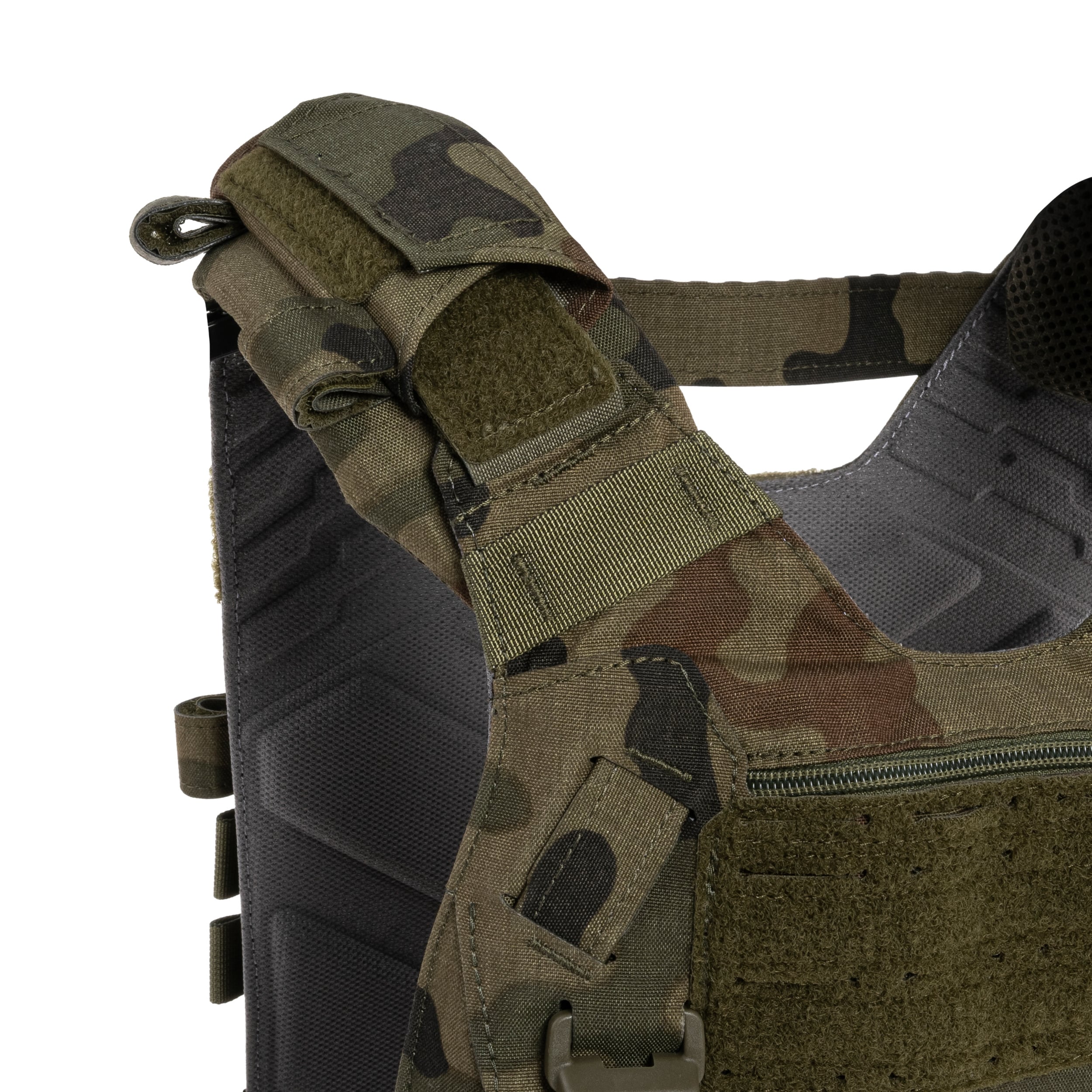 Templar's Gear Crusader Plate Carrier Low Profile Gen.4 taktikai mellény - wz.93 Pantera PL Woodland
