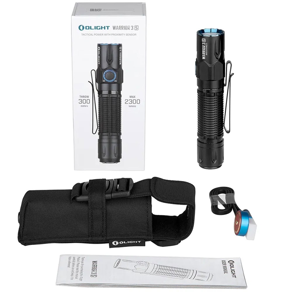 Olight Warrior 3S taktikai zseblámpa - 2300 lumen