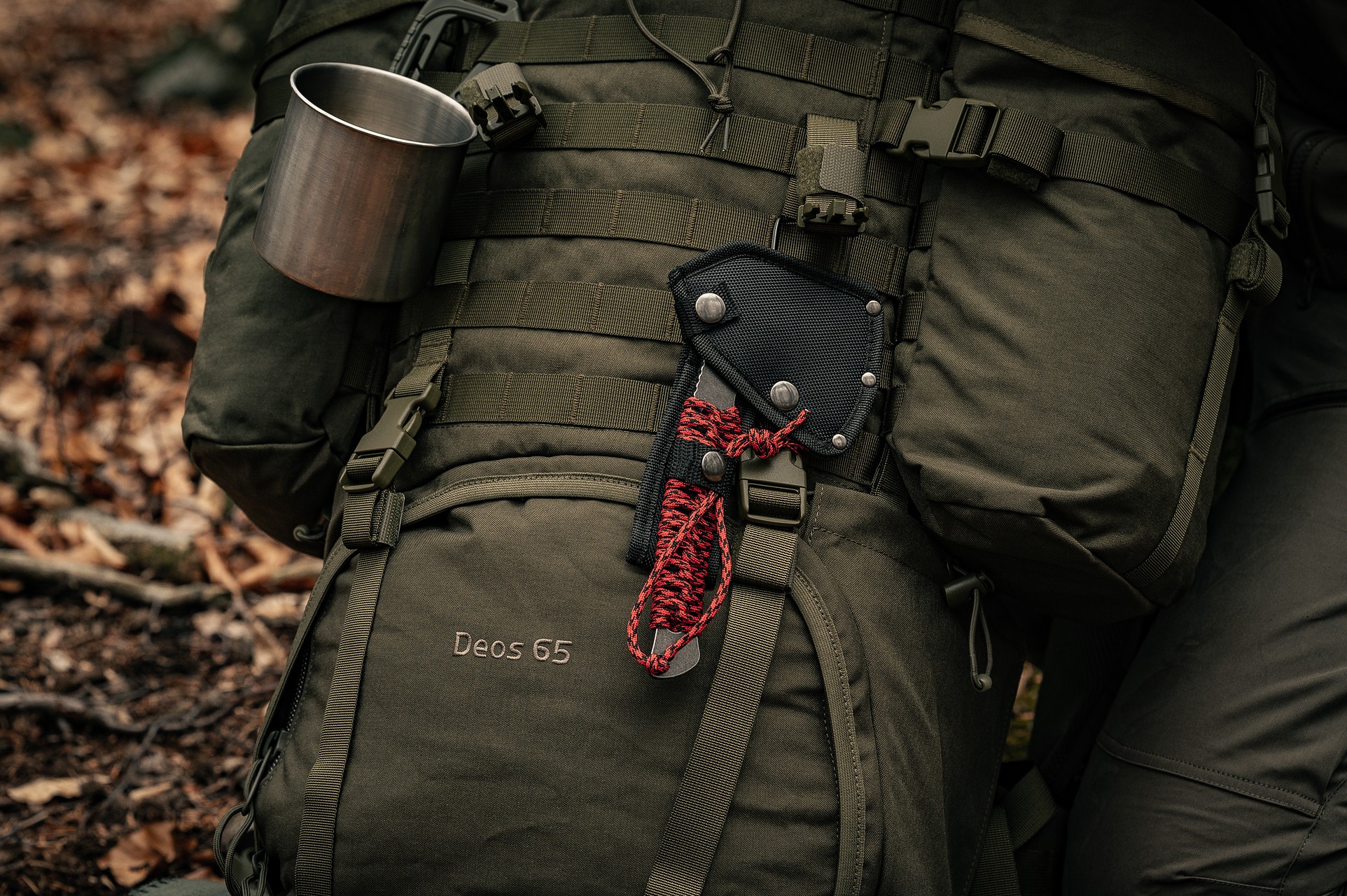 MFH Fox Outdoor Redrope Tomahawk balta