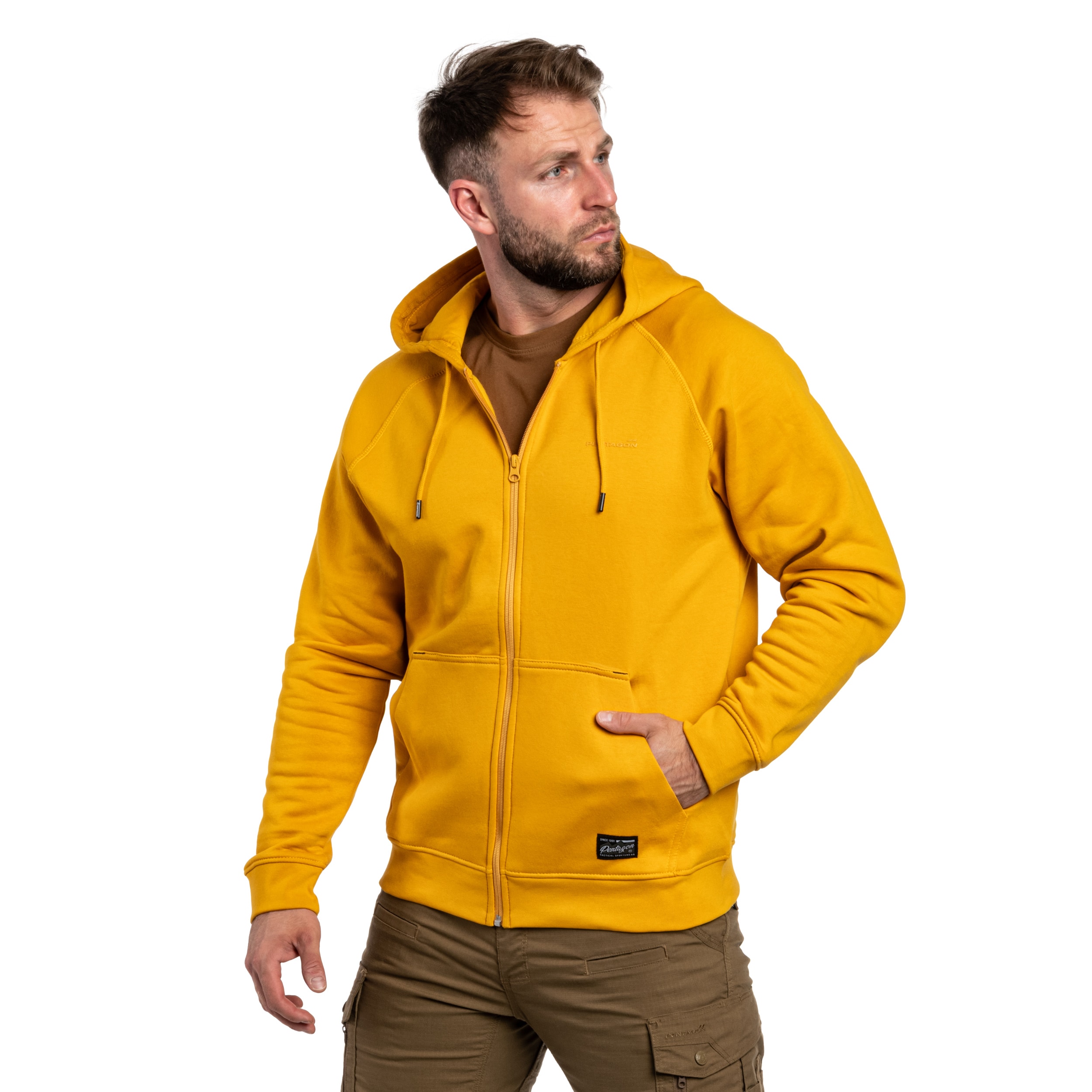 Pentagon Phaeton Zip pulóver - Tuscan Yellow
