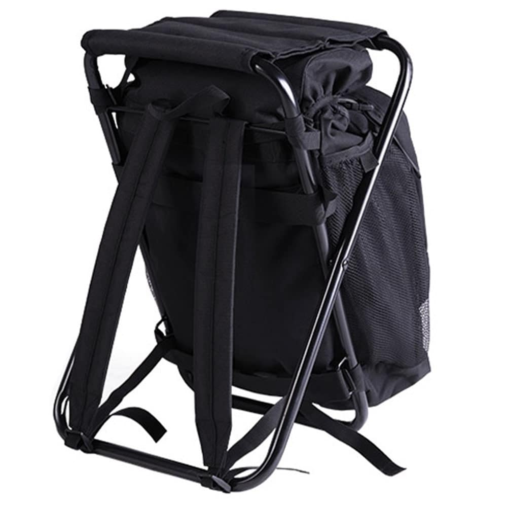 Mil-Tec hátizsák kempingszékkel 20 l Black
