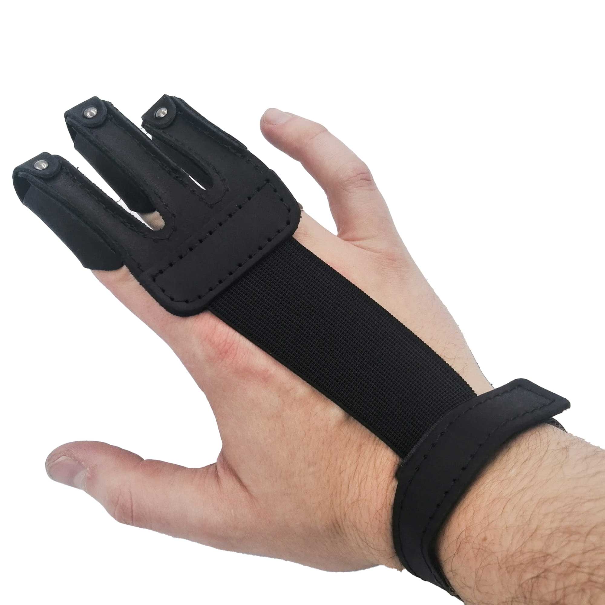 Herbis ujjvédő íjászathoz - Fekete