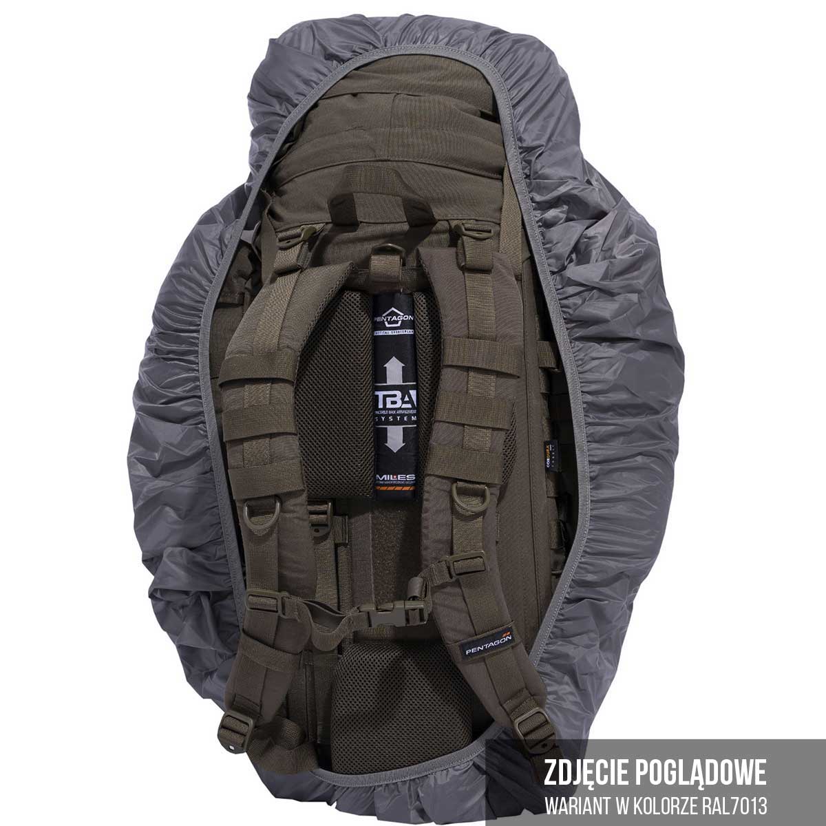 Pentagon Deos hátizsák 65 l - Black