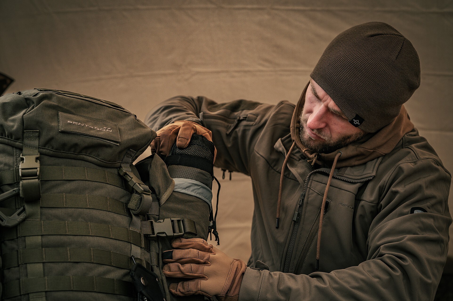 Pentagon Deos hátizsák 65 l - RAL7013