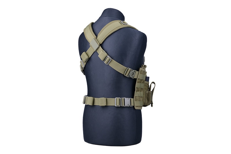 GFC Scout Chest Rig taktikai mellény - Olívazöld
