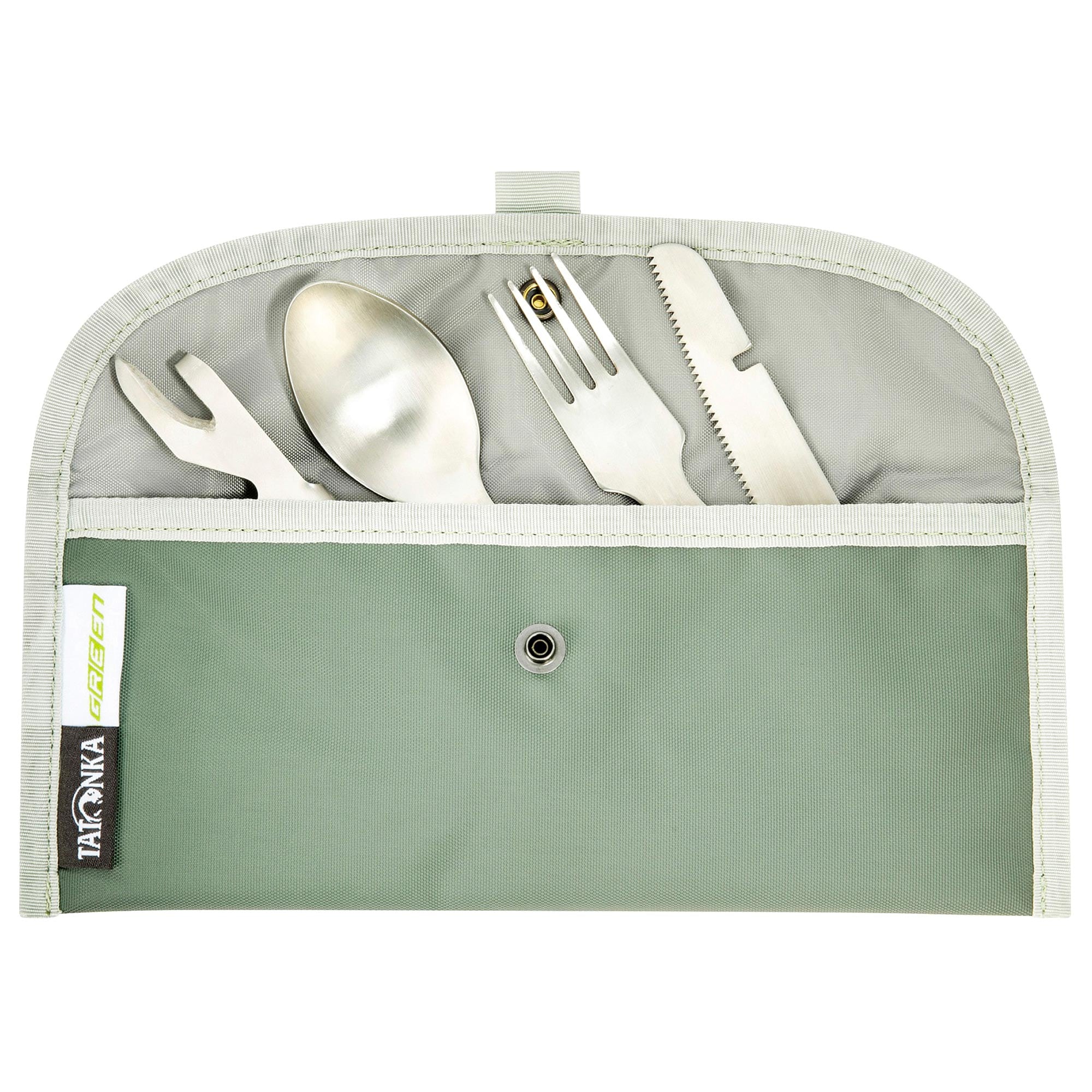 Tatonka Bestecktasche Cutlery Pouch tároló tok - Sage Green
