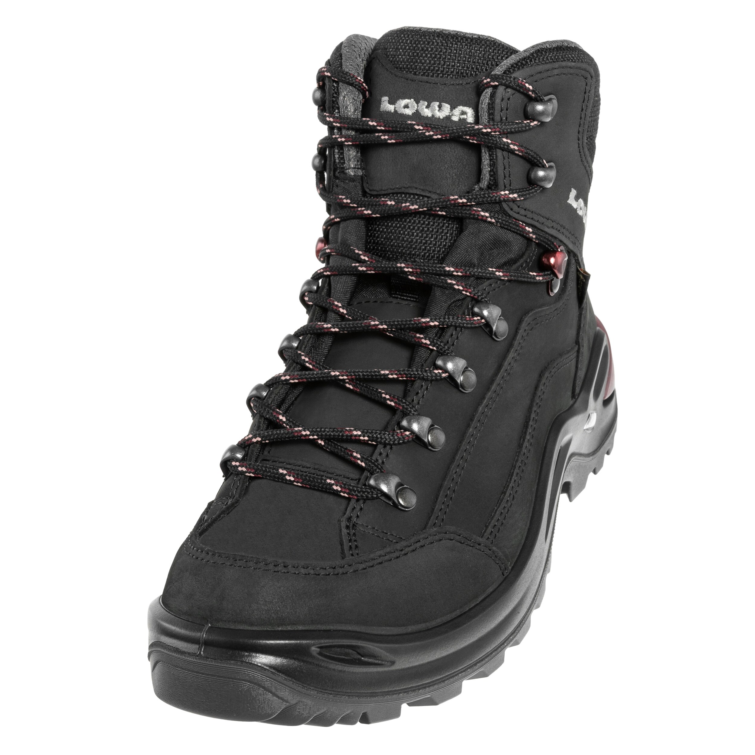 Lowa Renegade GTX MID női bakancs - Black/Prune