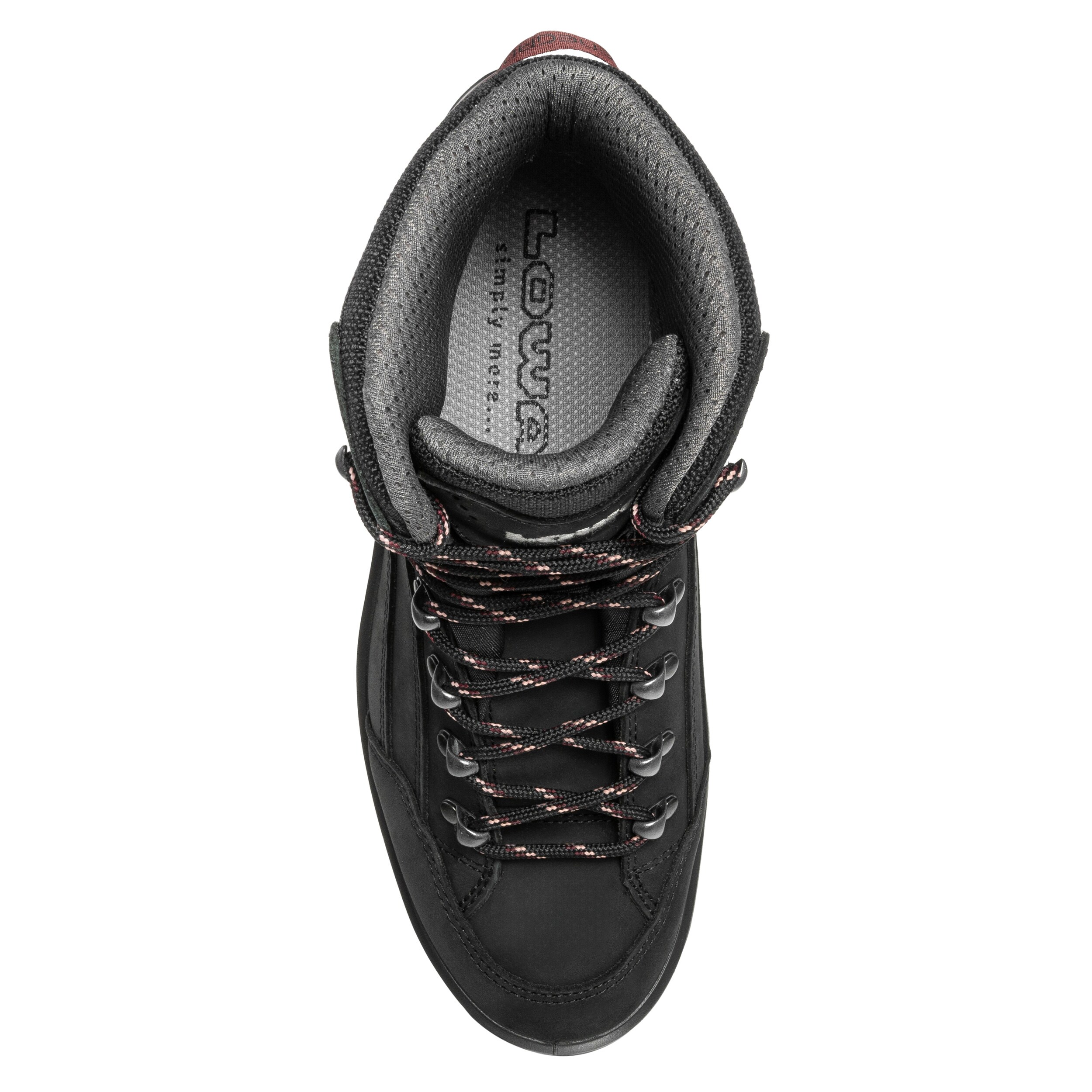 Lowa Renegade GTX MID női bakancs - Black/Prune